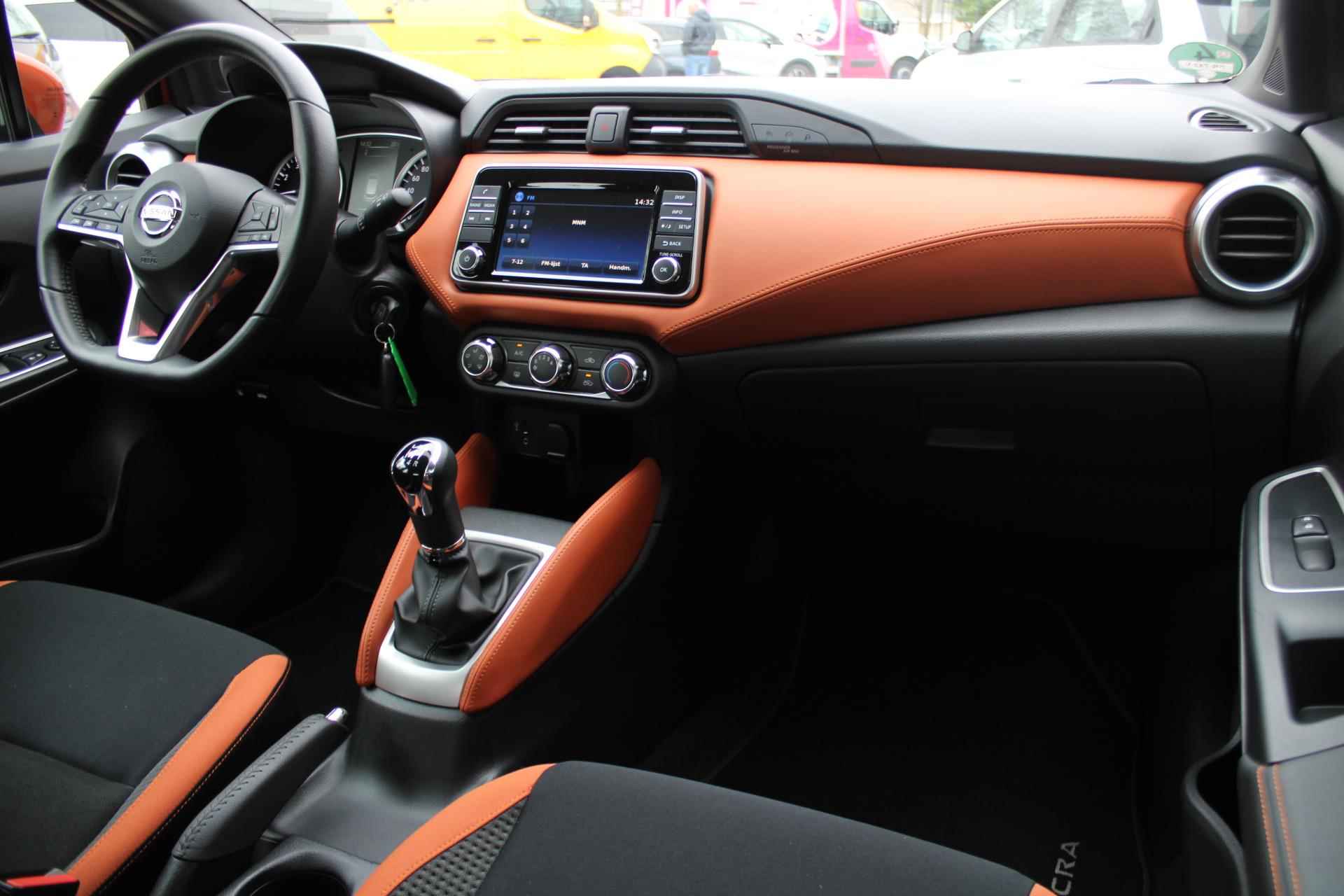 Nissan Micra IG-T 90 Acenta | 16 inch | Allseasonbanden  | Interior Pack Orange | Apple® Carplay & Android Auto | - 7/44