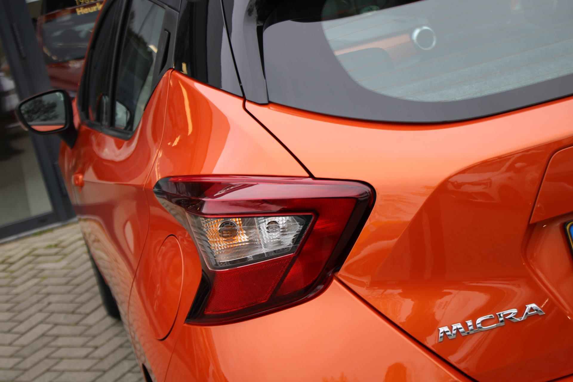 Nissan Micra IG-T 90 Acenta | 16 inch | Allseasonbanden  | Interior Pack Orange | Apple® Carplay & Android Auto | - 38/44