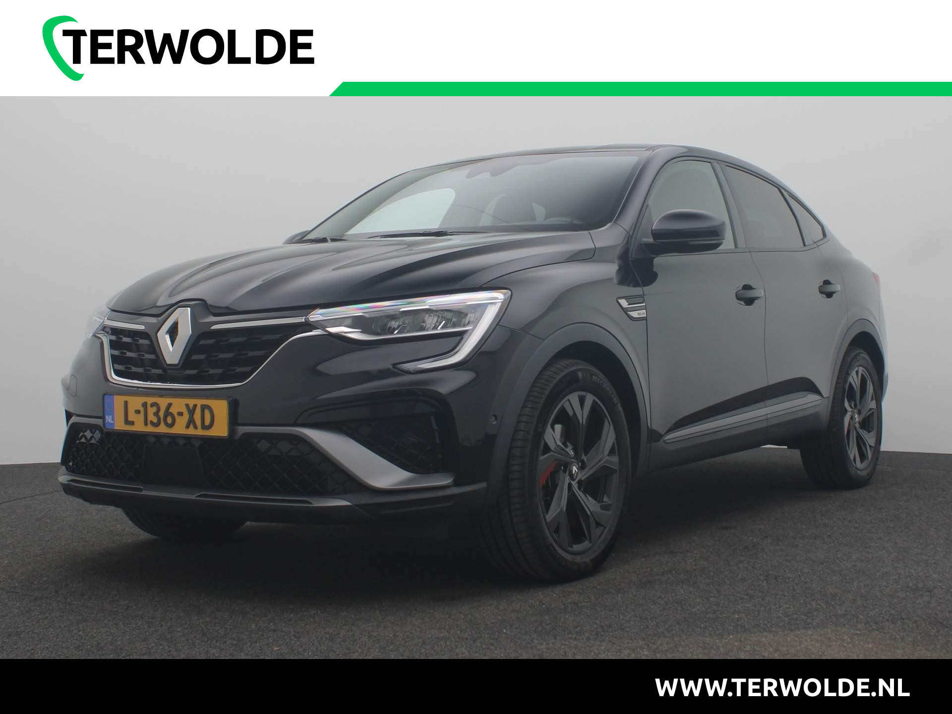 Renault Arkana 1.6 E-Tech Hybrid 145 R.S. Line | BOSE Audio | Lederen Bekl. | Stoel- & Stuurverw. |