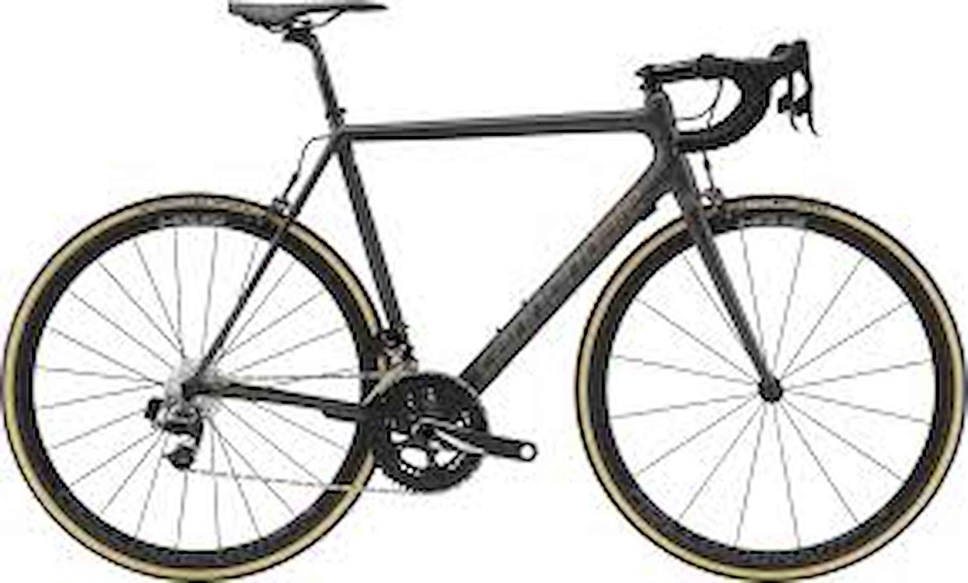 Cannondale Supersix EVO RED eTap Heren Jet Black w/ Charcoal Gray and 56cm 2018 - 1/2