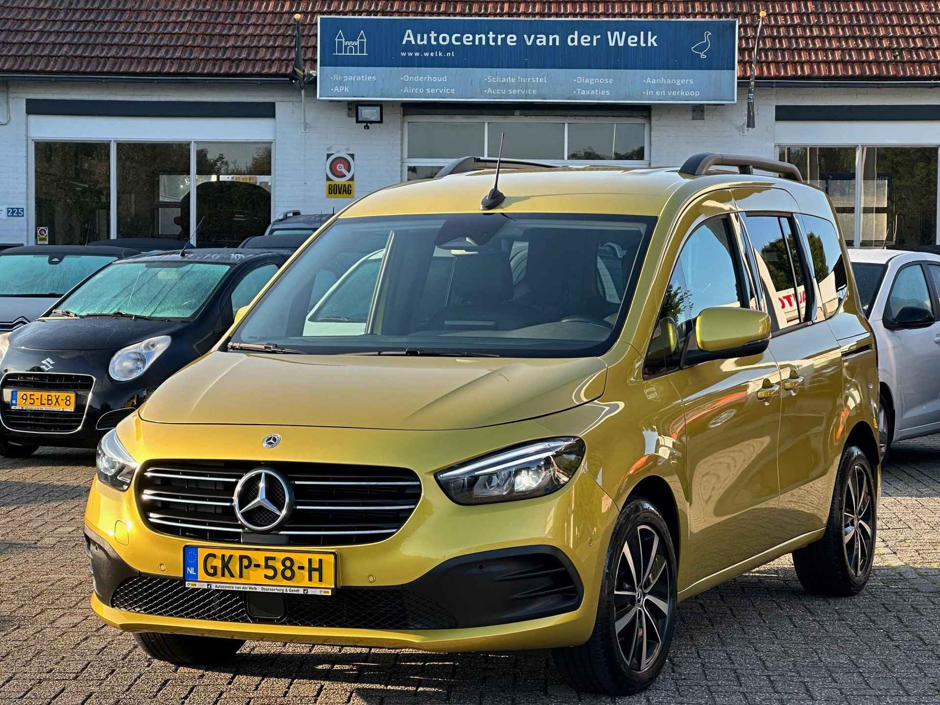 Mercedes-Benz T-Klasse T180 L1 Style AUTOMAAT | 5 PERSOONS | RENAULT KANGOO | BOVAG!! - 2/33