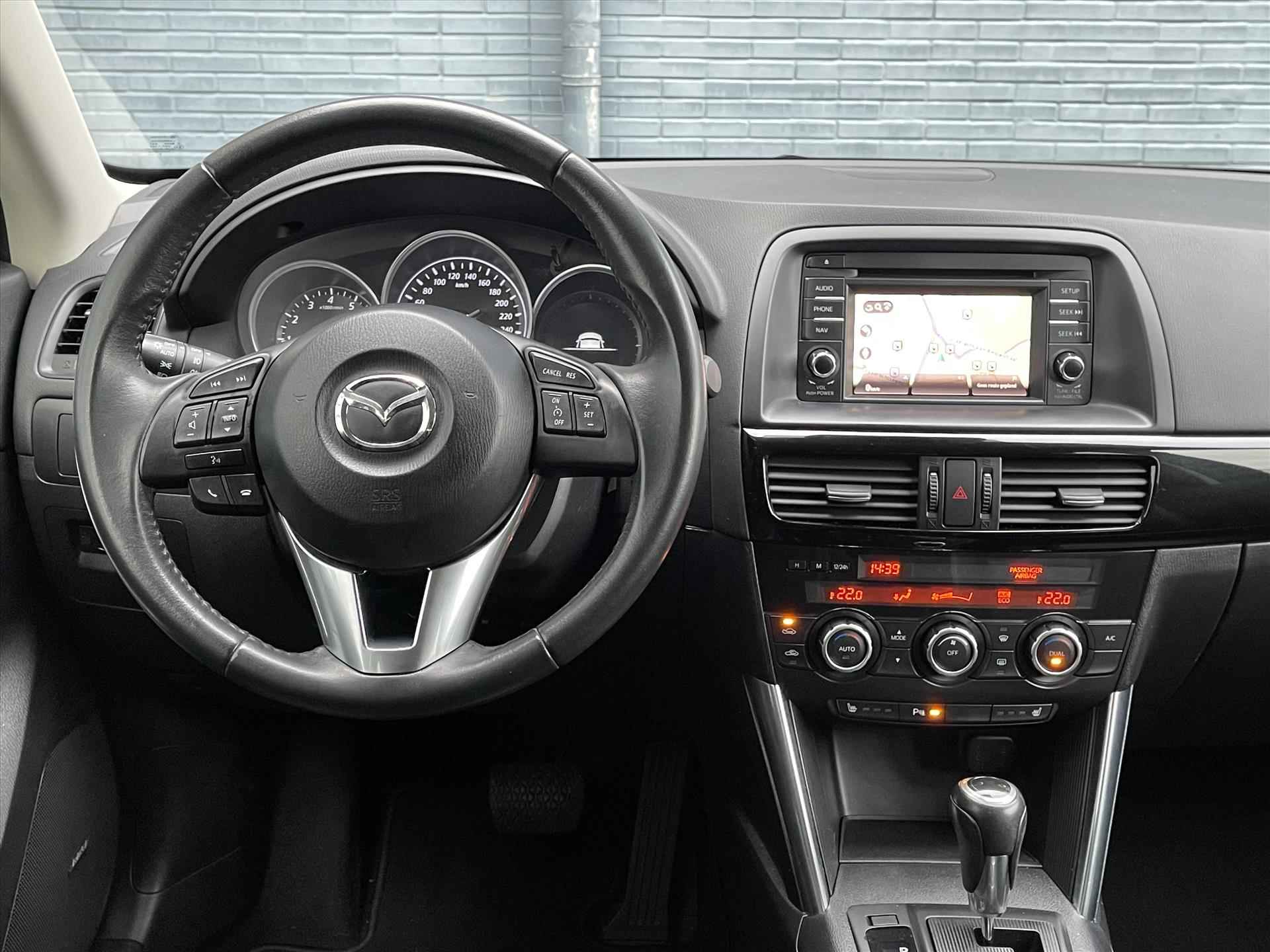 MAZDA Cx-5 2.0 SKYACTIV-G 160pk 4WD Automaat GT-M | Leer | Dealeronderhouden | Trekhaak | BOSE Audio | Navigatie | Stoelverwarming | Bi-Xenon Verlichting | - 5/32