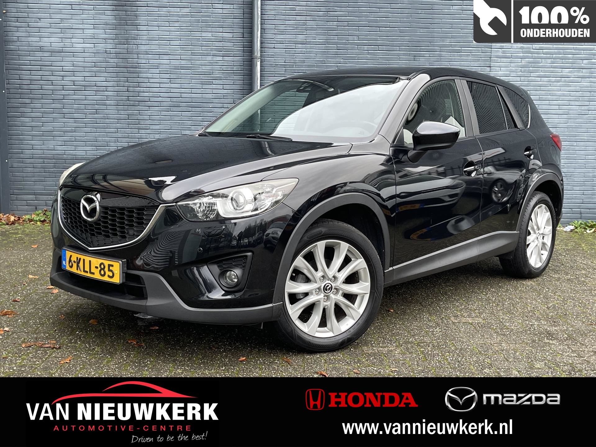 MAZDA Cx-5 2.0 SKYACTIV-G 160pk 4WD Automaat GT-M | Leer | Dealeronderhouden | Trekhaak | BOSE Audio | Navigatie | Stoelverwarming | Bi-Xenon Verlichting |