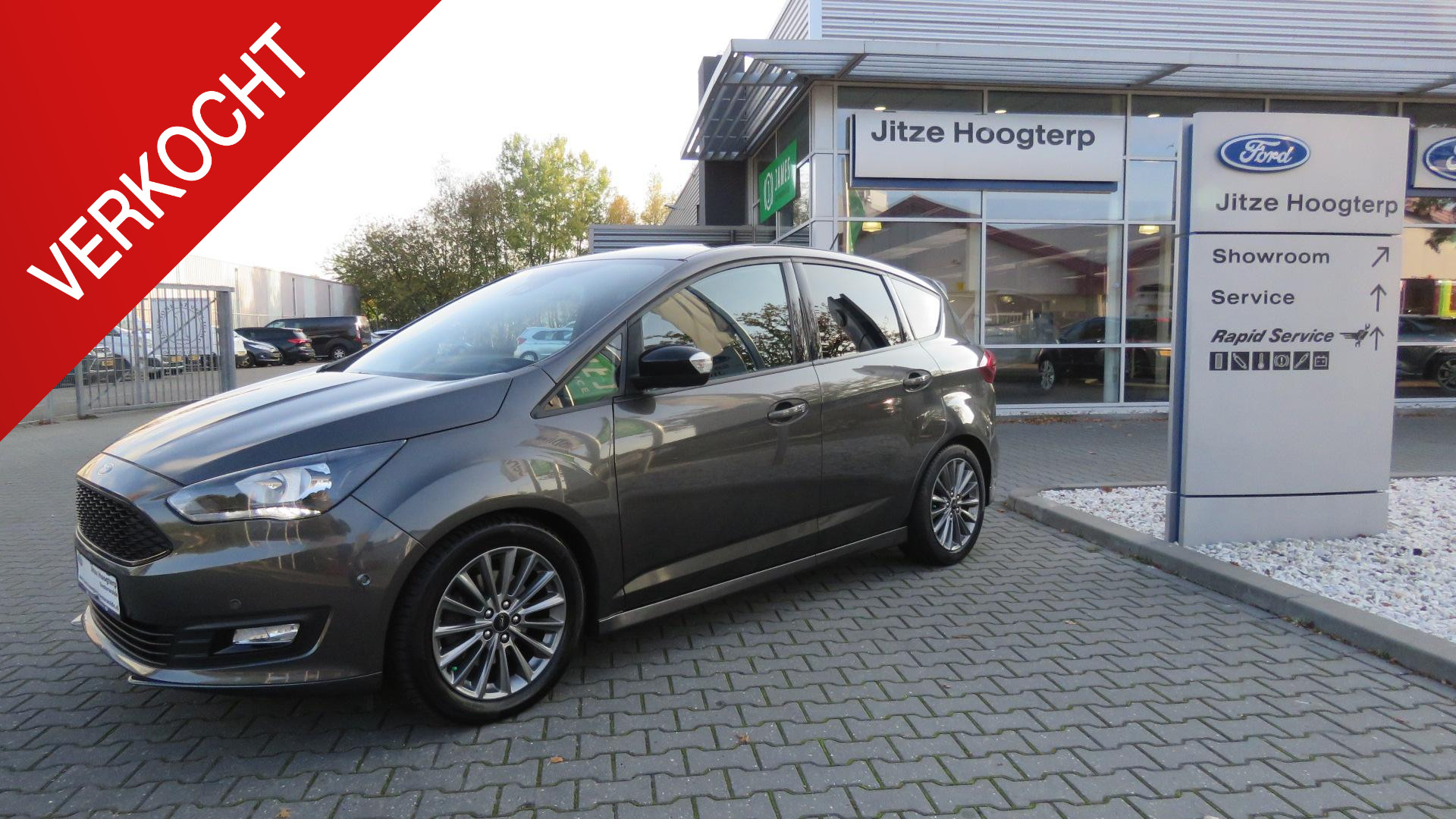 Ford C-Max 1.5 150 pk Sport automaat Trekhaak, Camera, park Pack, Winter Pack, 83862 km !!