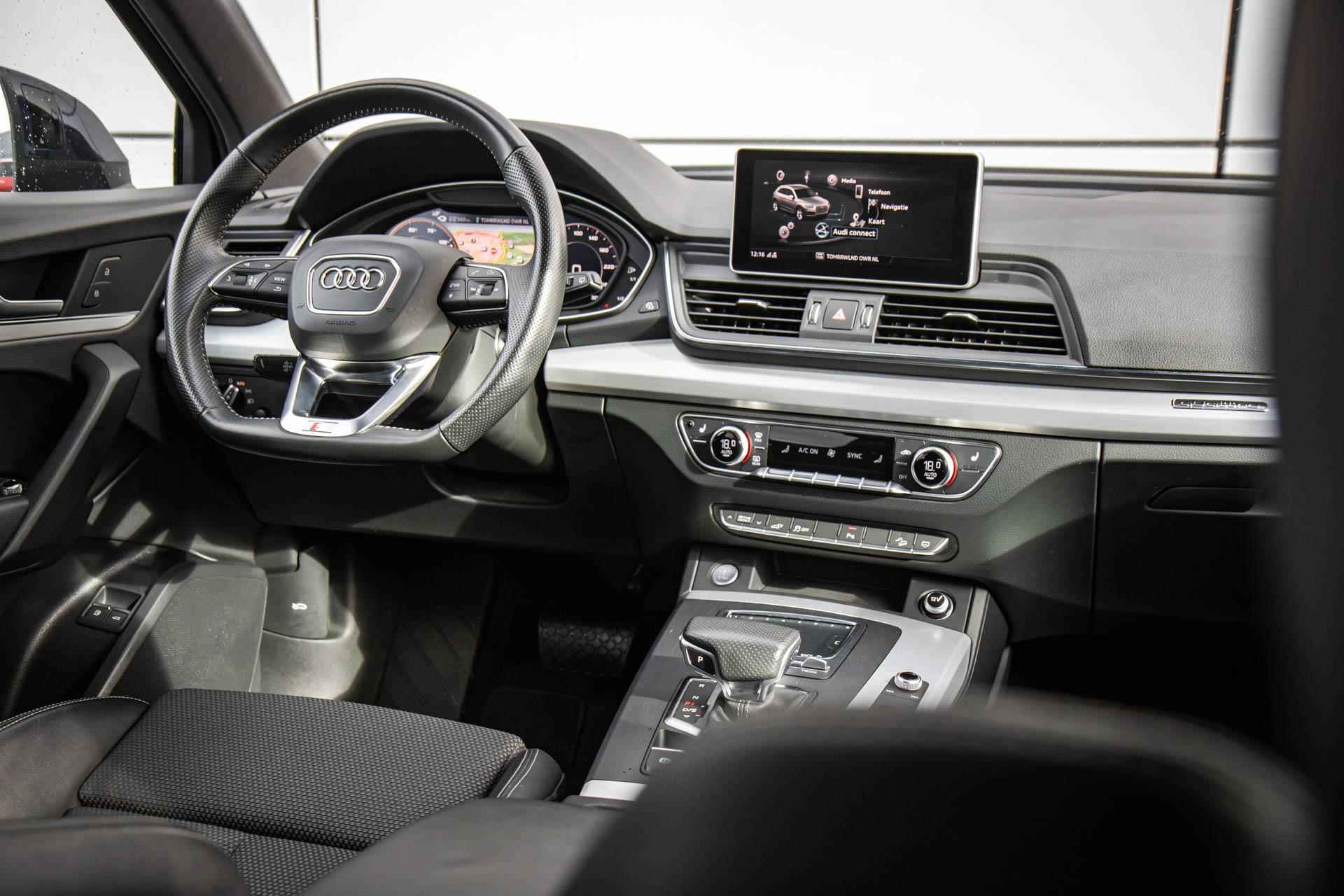 Audi Q5 55 TFSI e quattro 367pk S edition S-tronic | Panoramadak | Trekhaak | Sportstoelen | 20" Velgen - 41/44