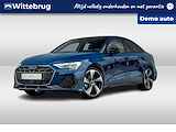 Audi A3 Limousine 35 TFSI 150pk s-tronic S edition | Head Up | SONOS | Elektr stoelen | Leder-alcantara | Matrix | Camera | 19" LM velgen | Comfortpakket plus | Dak in Zwart | Optiek zwart plus