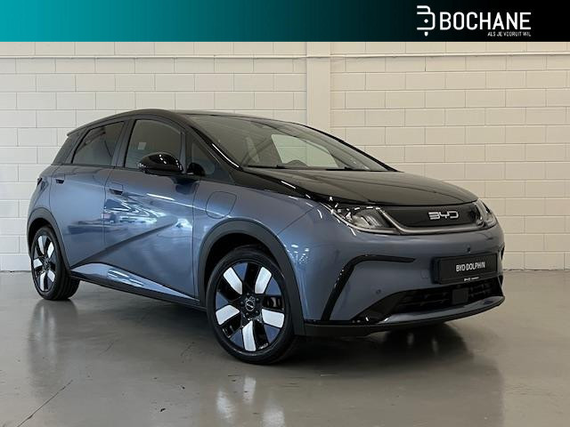 BYD DOLPHIN Design 60 kWh VOORRAAD ACTIE! | CLIMATE CONTROL | BEDIENING VIA APP | APPLE CARPLAY | ANDROID AUTO | 360 CAMERA | ELECTRISCHE STOELEN