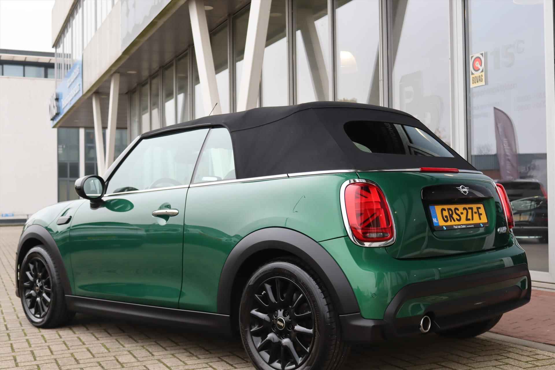 Mini Mini Cabrio (f57) 1.5 COOPER 136PK AUTOMAAT Navi | Camera | Stoel/stuurverw. | Adapt.Cruise | Led | Sportstoelen | Pdc v+a | Clima | - 45/66