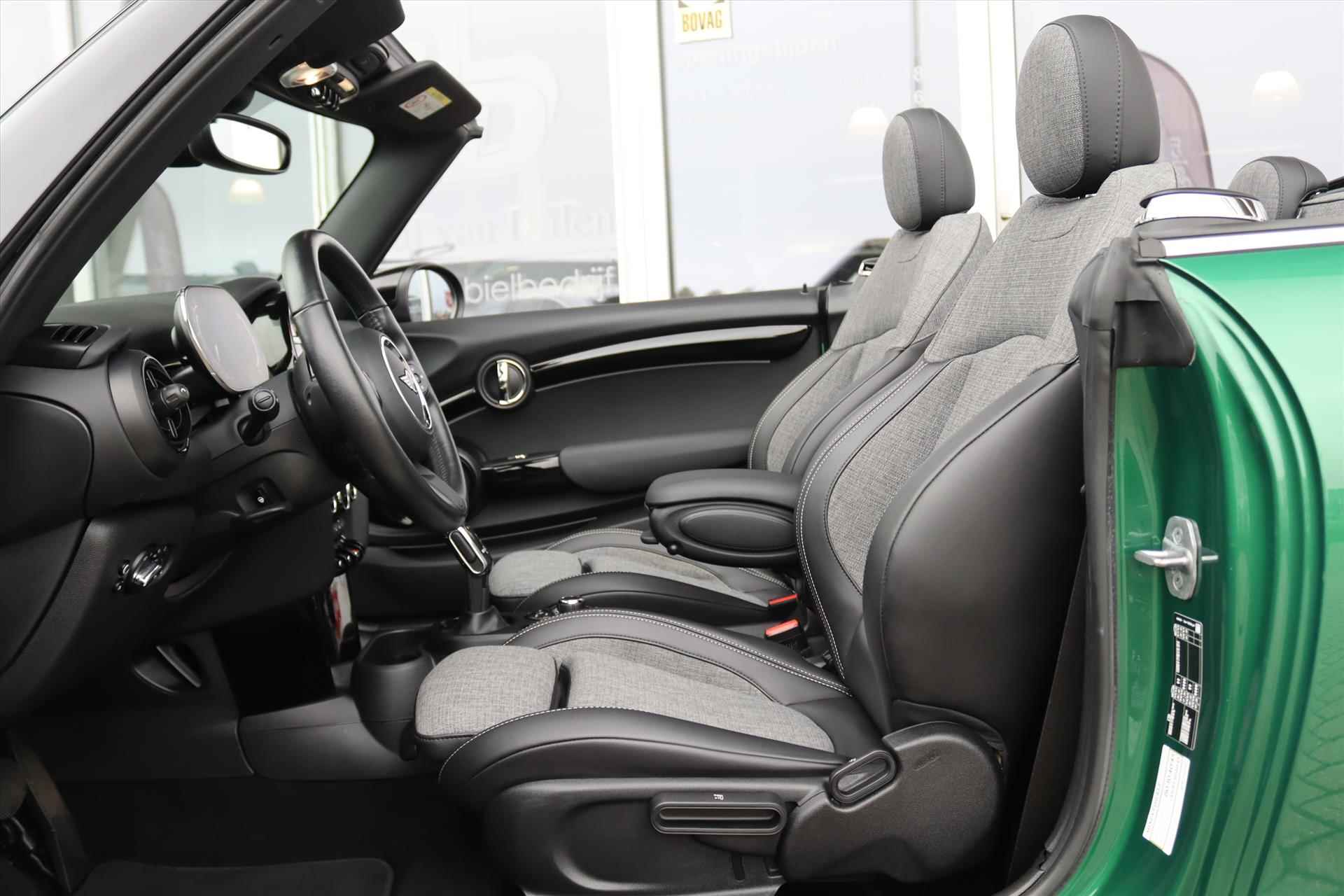 Mini Mini Cabrio (f57) 1.5 COOPER 136PK AUTOMAAT Navi | Camera | Stoel/stuurverw. | Adapt.Cruise | Led | Sportstoelen | Pdc v+a | Clima | - 10/66