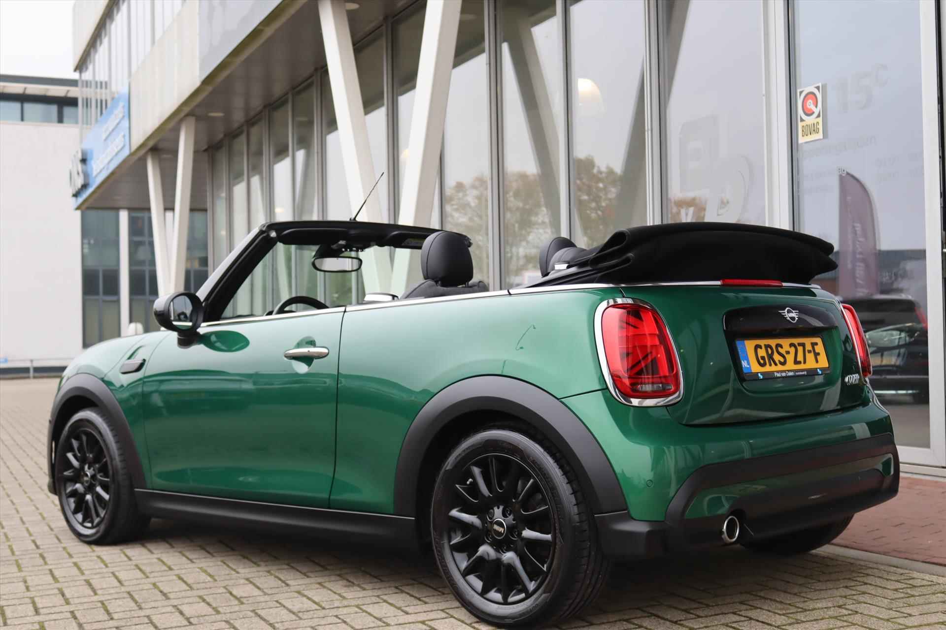 Mini Mini Cabrio (f57) 1.5 COOPER 136PK AUTOMAAT Navi | Camera | Stoel/stuurverw. | Adapt.Cruise | Led | Sportstoelen | Pdc v+a | Clima | - 59/66