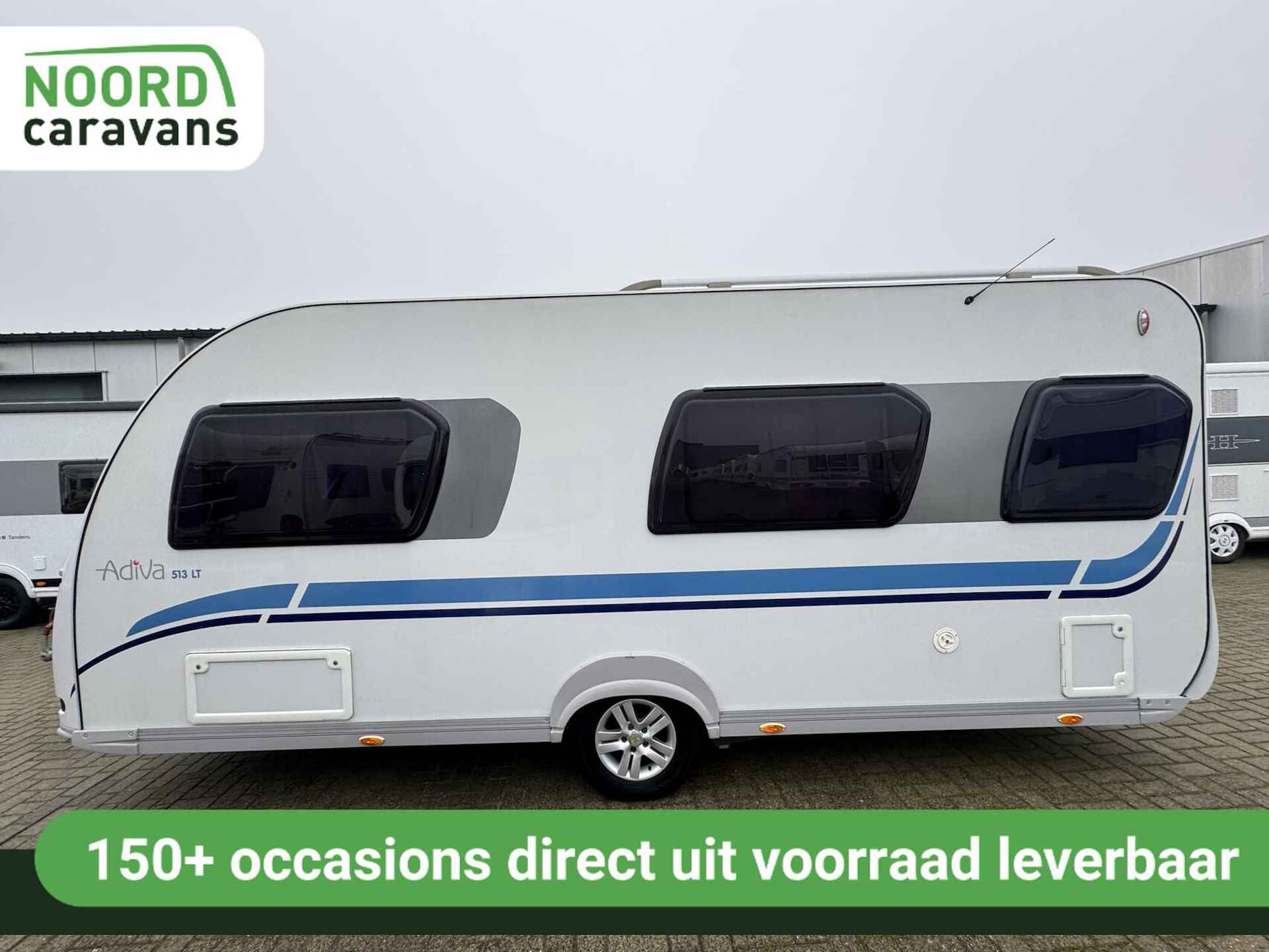 ADRIA ADIVA 513 LT, ENKELE BEDDEN, MOVER, RONDZIT, BADKAMER - 2/22