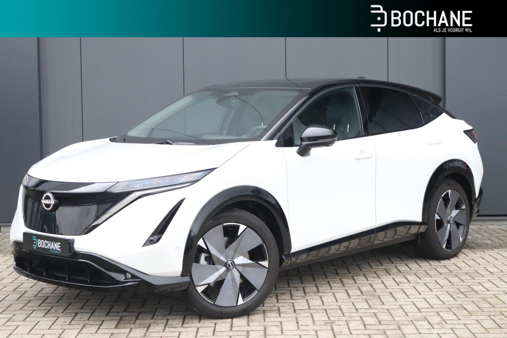 Nissan Ariya 91 kWh e-4ORCE Evolve |Lederen Bekleding|Stoel-Koeling/Verwarming|Pro-pilot|1500kg Trekgewicht|