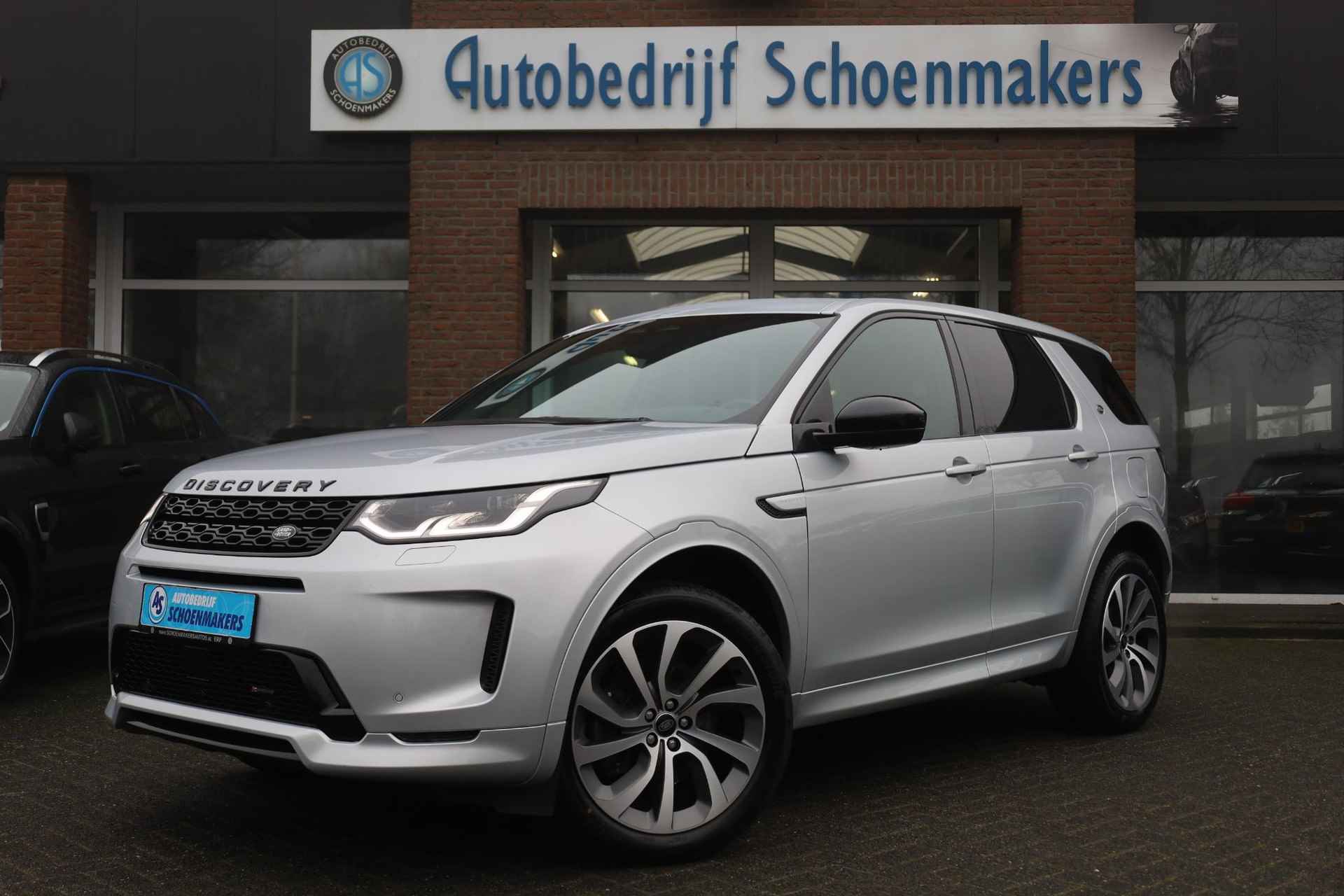 Land Rover Discovery Sport P300e 1.5 R-Dynamic PANO WINDSOR-LEER MEMORY ELEK.TREKHAAK 20"LMV CAMERA RUITVERWARMING MERIDIAN GSM-LADER ELEK.LAADKLEP 4x4 STOELVERW. ZWARTE-HEMEL NAVI - 47/61