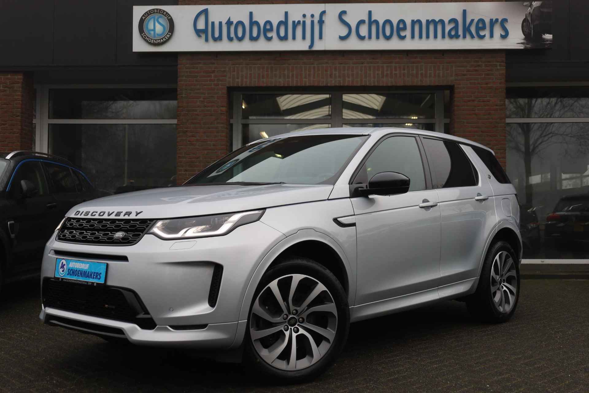 Land Rover Discovery Sport P300e 1.5 R-Dynamic PANO WINDSOR-LEER MEMORY ELEK.TREKHAAK 20"LMV CAMERA RUITVERWARMING MERIDIAN GSM-LADER ELEK.LAADKLEP 4x4 STOELVERW. ZWARTE-HEMEL NAVI - 54/61