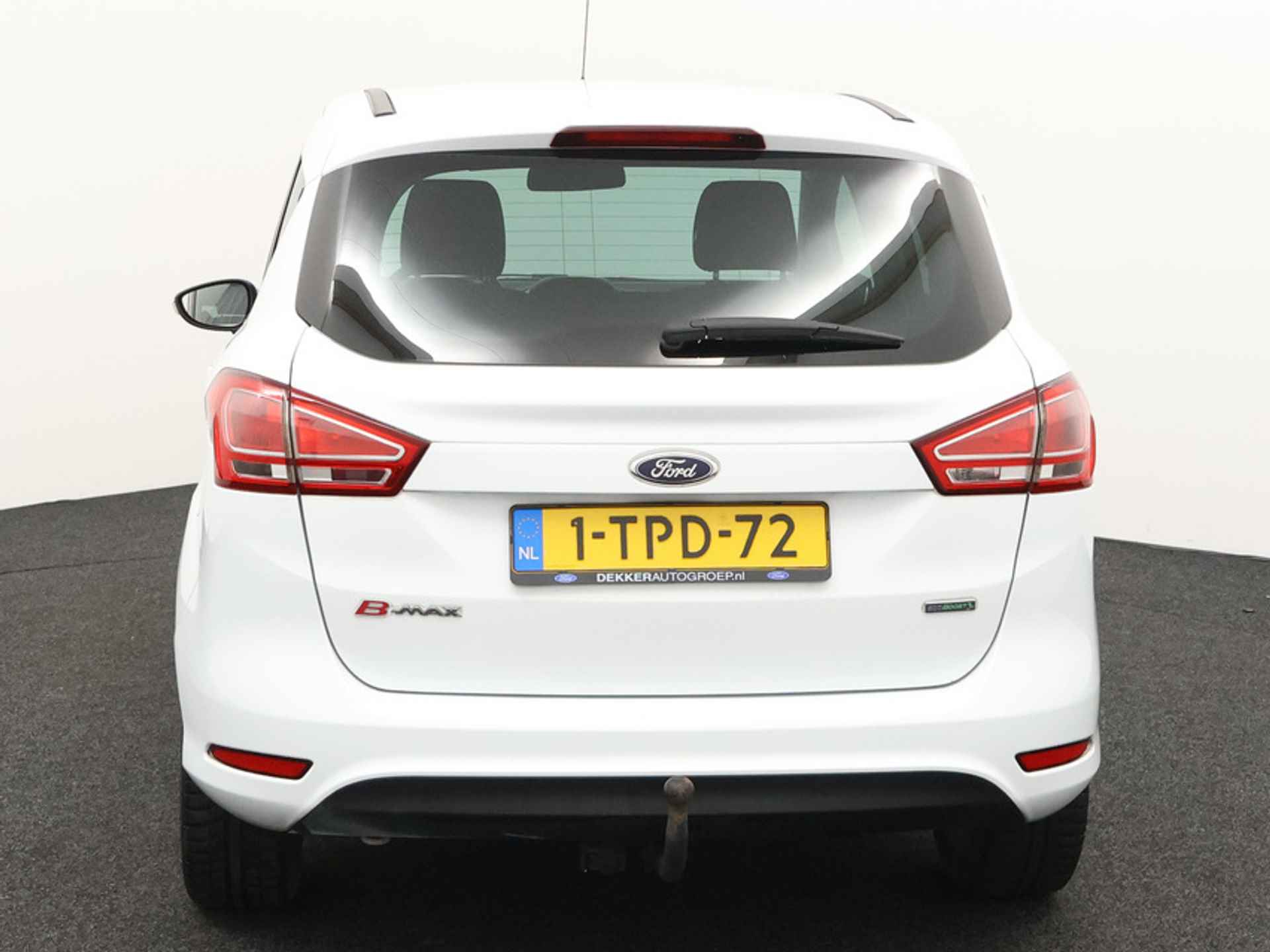 Ford B-MAX 1.0 EcoBoost Titanium Trekhaak sony audio USB Cruisec lmvelg bleutooth telefoon automlicht titanium uitvoering met ruime instap door schuifdeur achter - 5/29