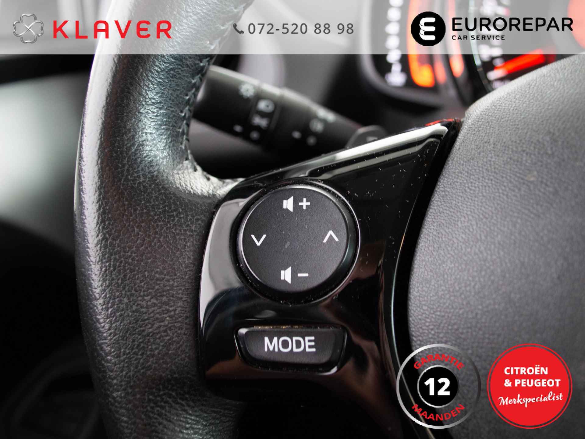 Citroen C1 72PK Shine | Automaat | Carplay/Android | Camera + sensor achter - 17/31