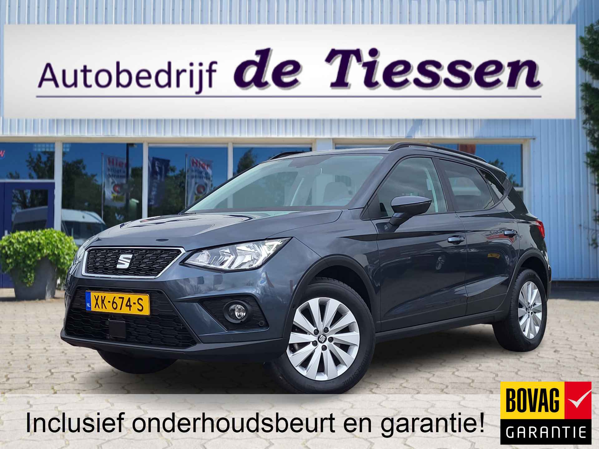 SEAT Arona 1.0 TSI Style Business Intense, Carplay, Adaptive cruise, Camera, Rijklaar met beurt & garantie!