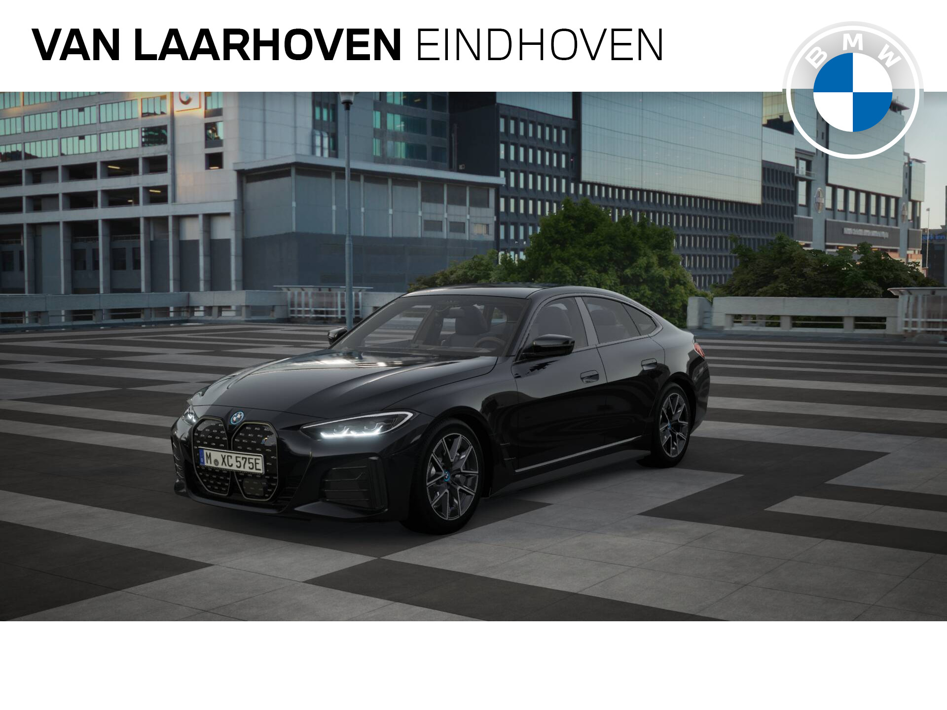 BMW i4 eDrive35 High Executive M Sport 70 kWh / Driving Assistant Professional / Comfort Access / Parking Assistant / Live Cockpit Professional bij viaBOVAG.nl
