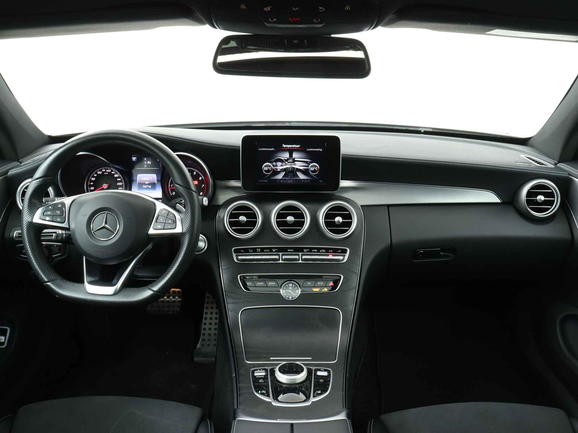 Mercedes-Benz C-Klasse 200 Ambition | Panoramadak | Parkeersensoren + Camera | Stoelverwarming | Cruise control | - 5/43