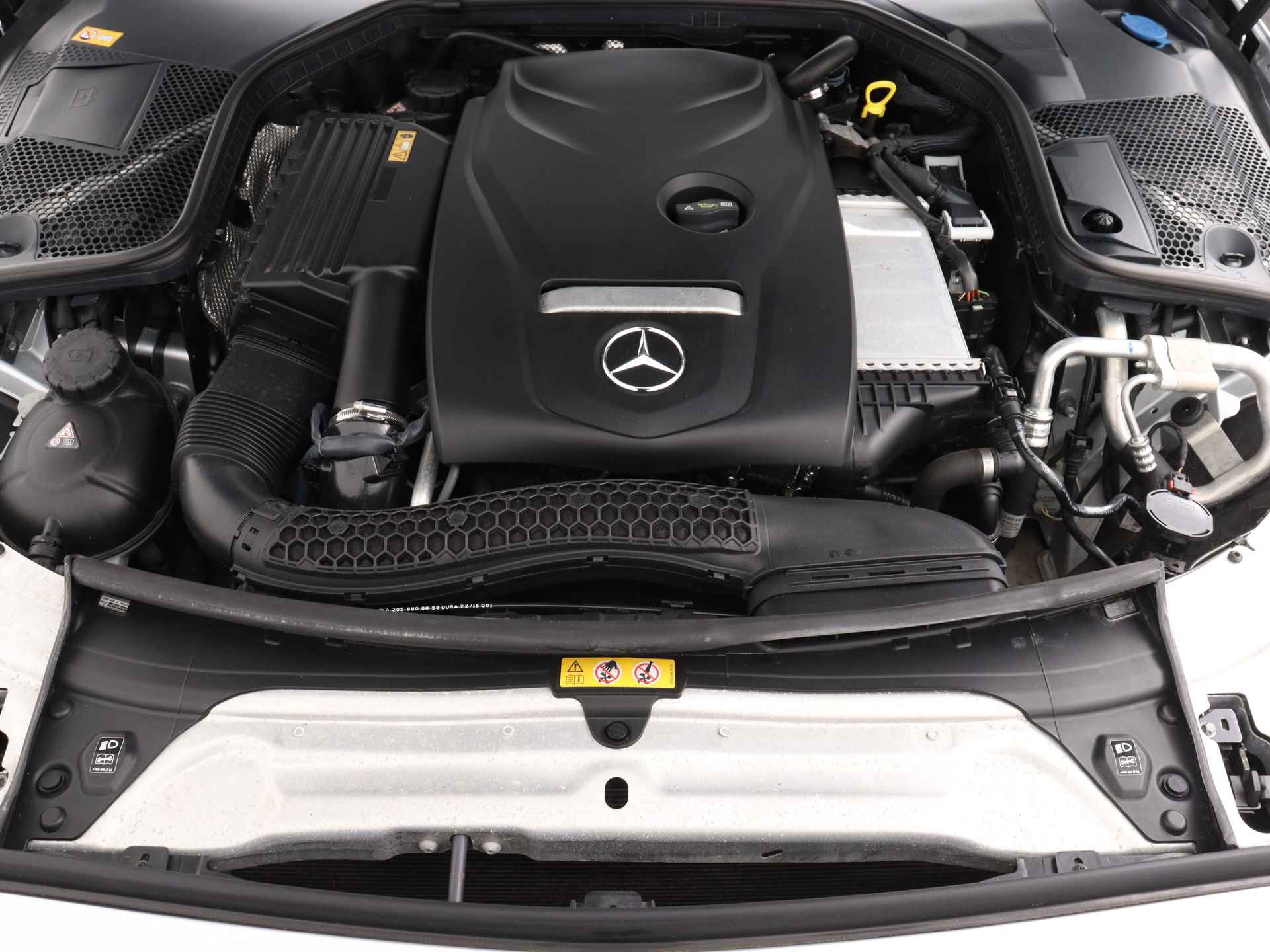 Mercedes-Benz C-Klasse 200 Ambition | Panoramadak | Parkeersensoren + Camera | Stoelverwarming | Cruise control | - 34/43