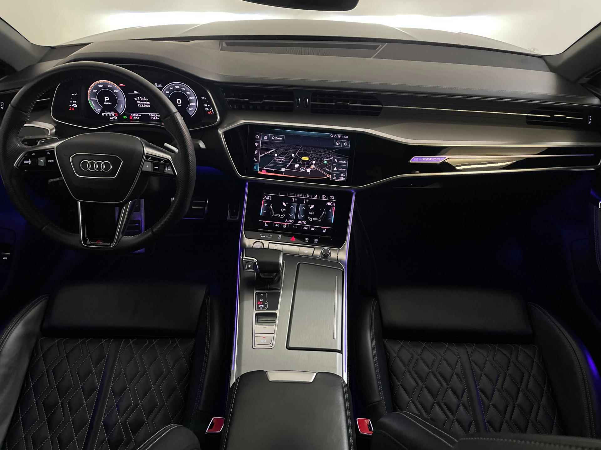 Audi A7 Sportback 55 TFSI e quattro Competition AUTOMAAT PANO NAVI BLUETOOTH STOELVERW STUURVERW PRIVACYGLAS LEER NIEUWSTAAT - 27/61