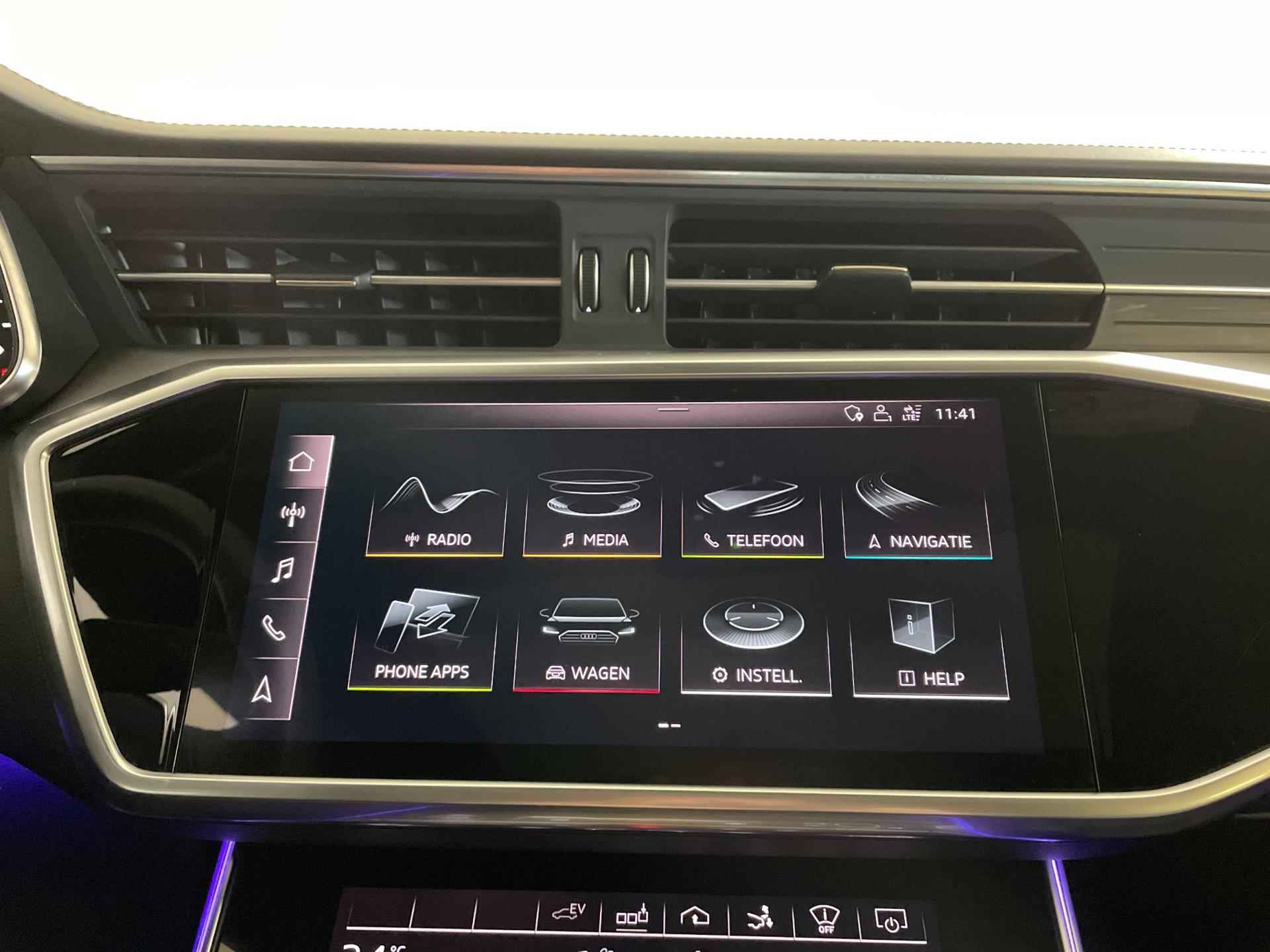 Audi A7 Sportback 55 TFSI e quattro Competition AUTOMAAT PANO NAVI BLUETOOTH STOELVERW STUURVERW PRIVACYGLAS LEER NIEUWSTAAT - 40/61