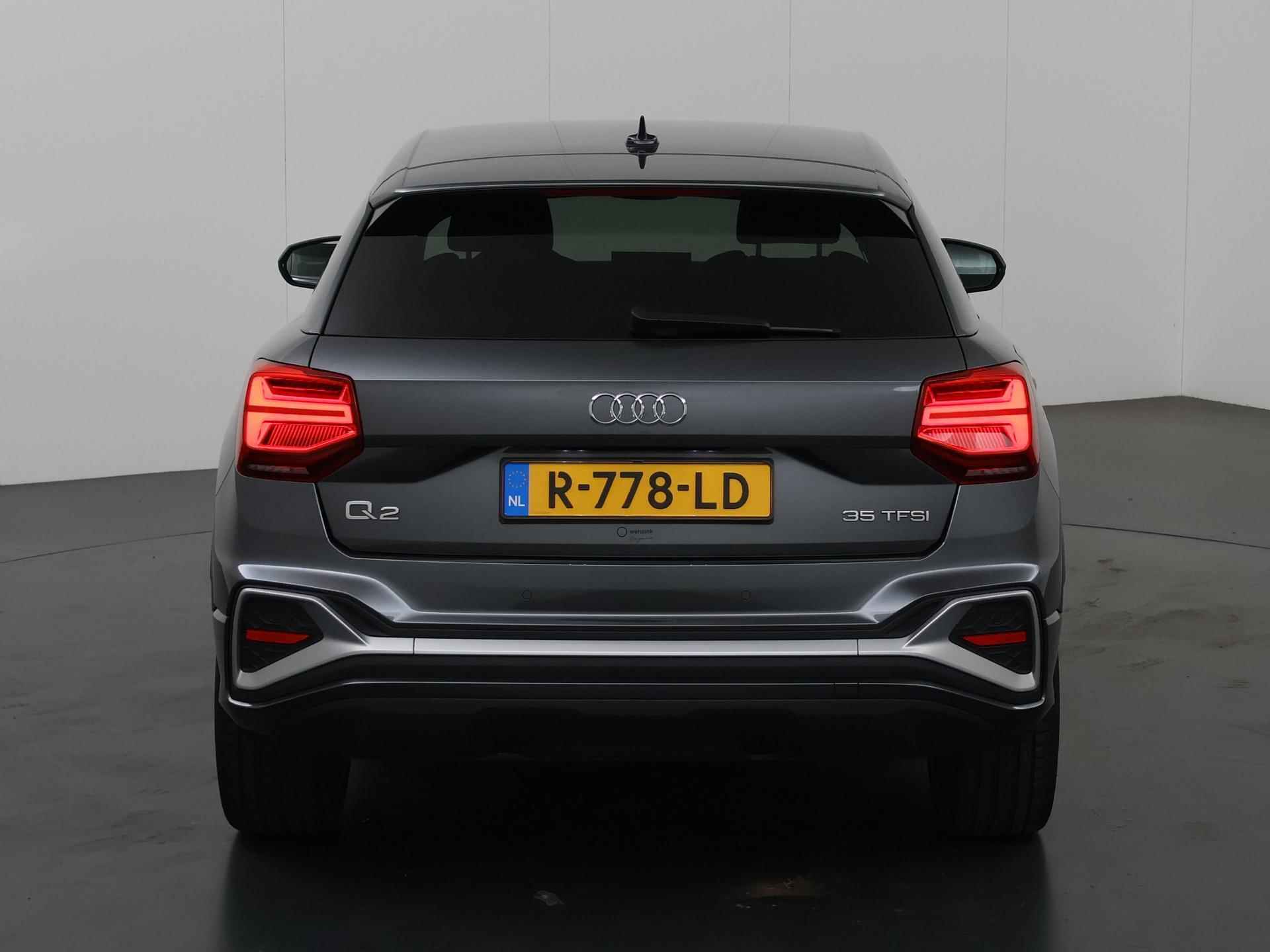 Audi Q2 35 TFSI S-Line | Trekhaak | Virtual cockpit | Navigatiesysteem | Stoelverwarming  | Cruise control Adaptief | Keyless Go | Elektr. Achterklep | - 5/42