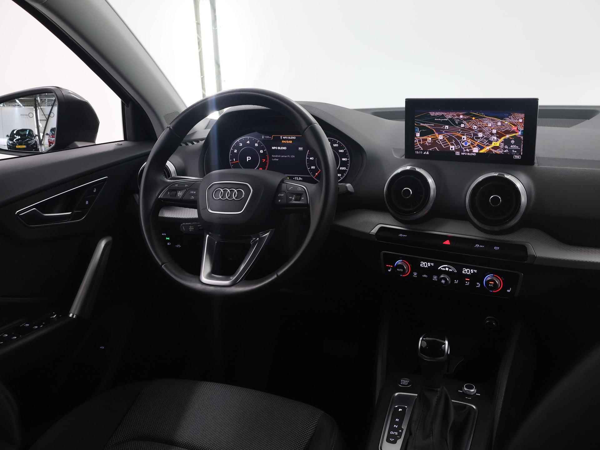 Audi Q2 35 TFSI S-Line | Trekhaak | Virtual cockpit | Navigatiesysteem | Stoelverwarming  | Cruise control Adaptief | Keyless Go | Elektr. Achterklep | - 10/42