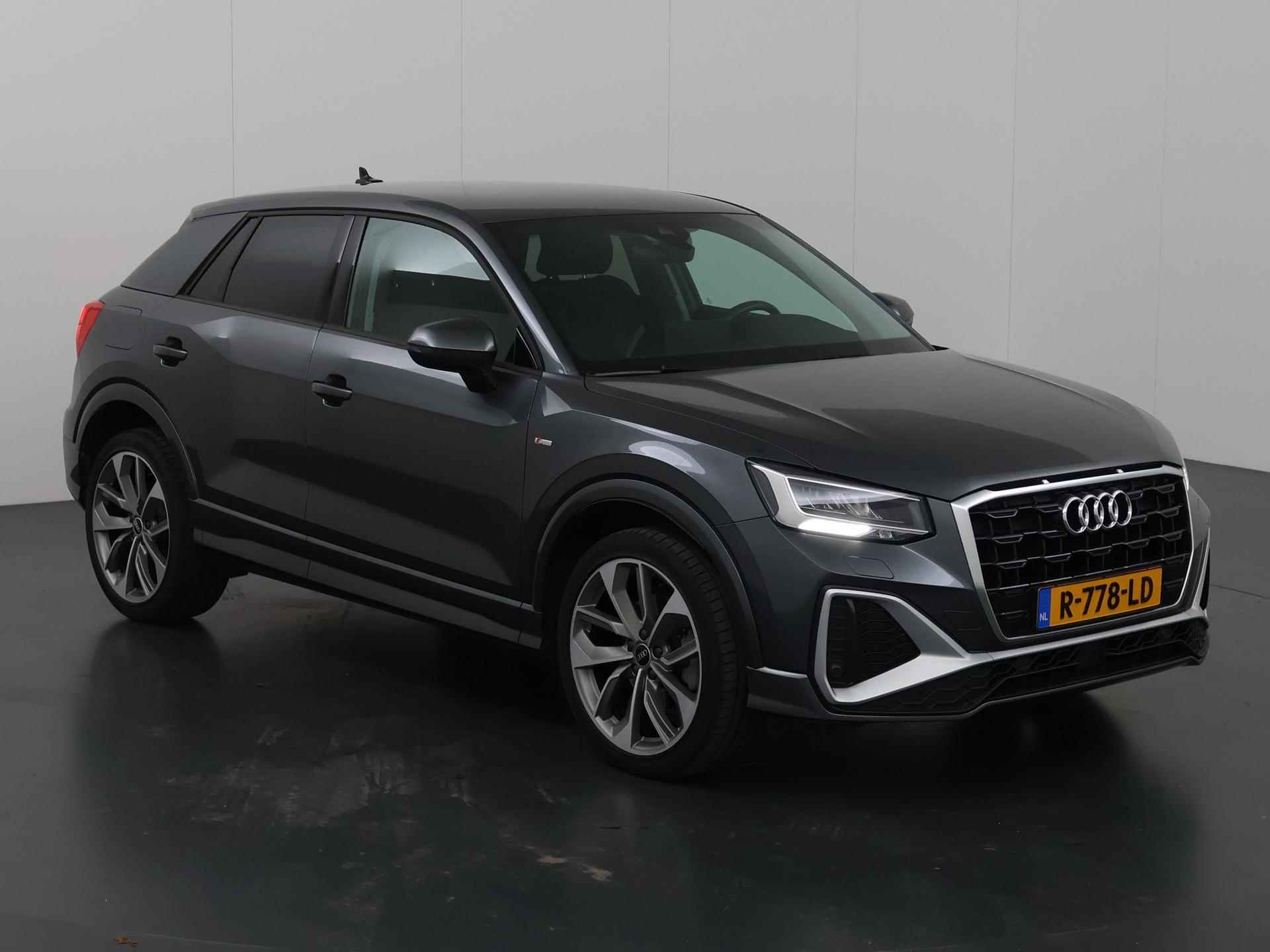 Audi Q2 35 TFSI S-Line | Trekhaak | Virtual cockpit | Navigatiesysteem | Stoelverwarming  | Cruise control Adaptief | Keyless Go | Elektr. Achterklep | - 24/42