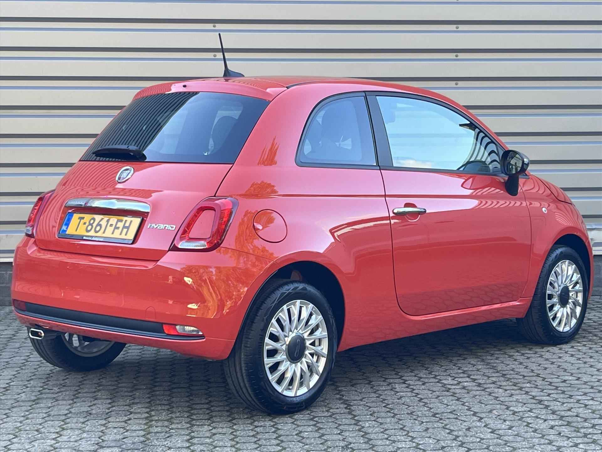 FIAT 500 1.0 Hybrid 70pk | Carplay | Navigatie | Climate Control | - 7/24