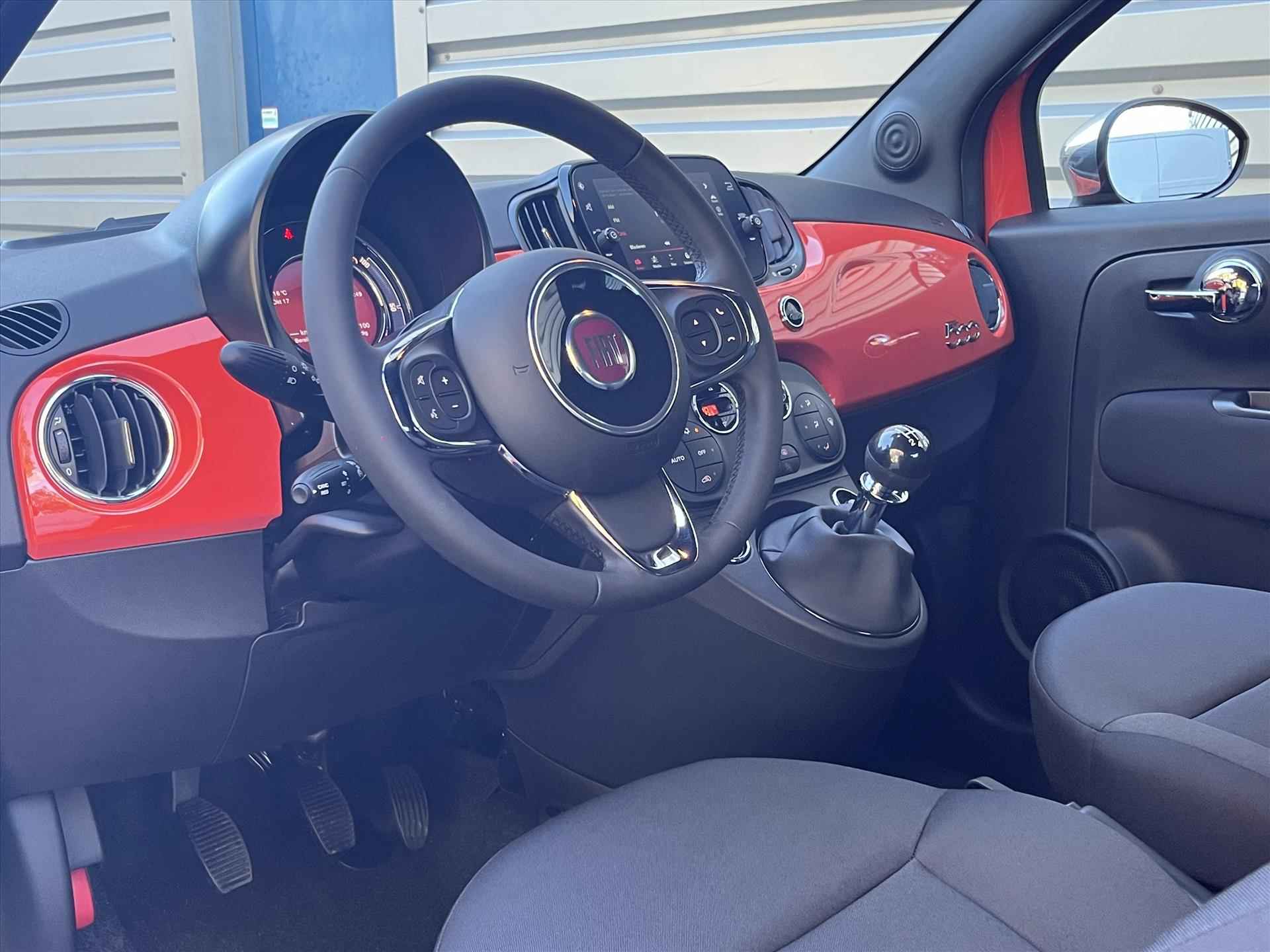 FIAT 500 1.0 Hybrid 70pk | Carplay | Navigatie | Climate Control | - 15/24