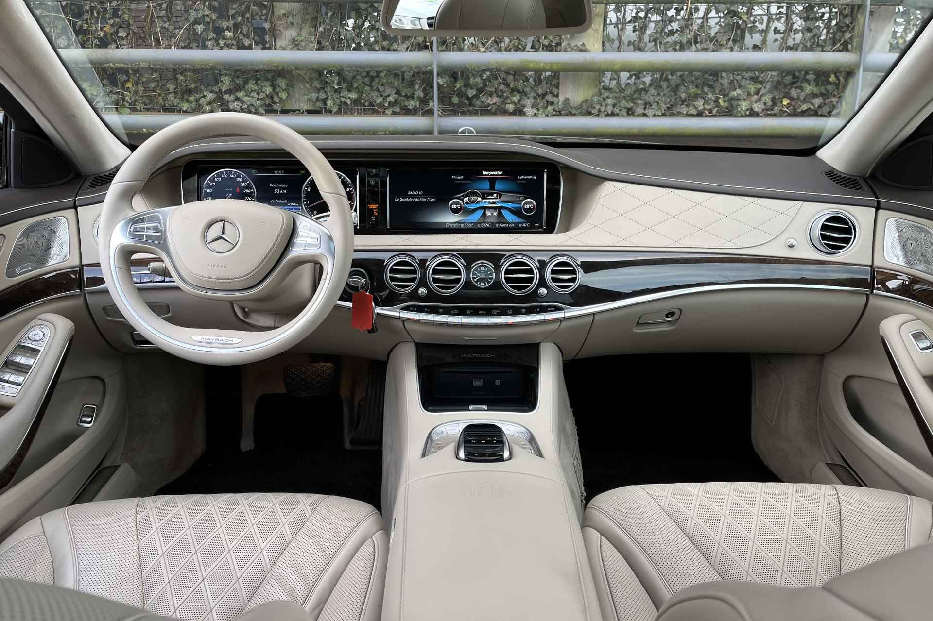 Mercedes-Benz S-klasse S 500 Maybach Limousine Automaat | Designo | Chauffeur Pakket | Exclusiefpakket | Burmester Audio | Distronic+ | Stoelventilatie | Panoramadak met Magic Sky Control - 3/39