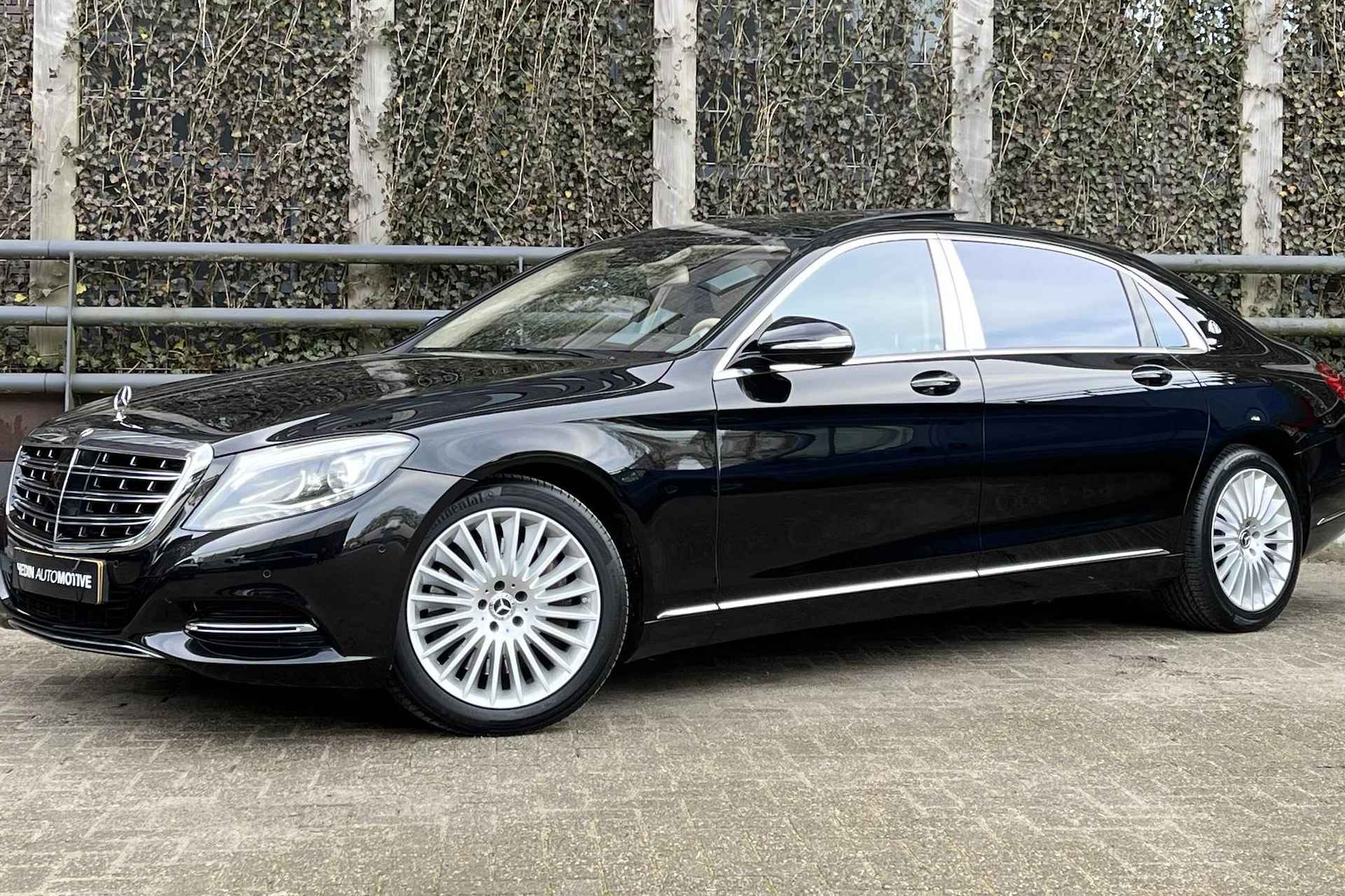 Mercedes-Benz S-klasse S 500 Maybach Limousine Automaat | Designo | Chauffeur Pakket | Exclusiefpakket | Burmester Audio | Distronic+ | Stoelventilatie | Panoramadak met Magic Sky Control - 38/39