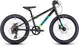 CUBE ACID 200 DISC BLACK/GREEN 2023 Jongens Black/green 20cm 2023