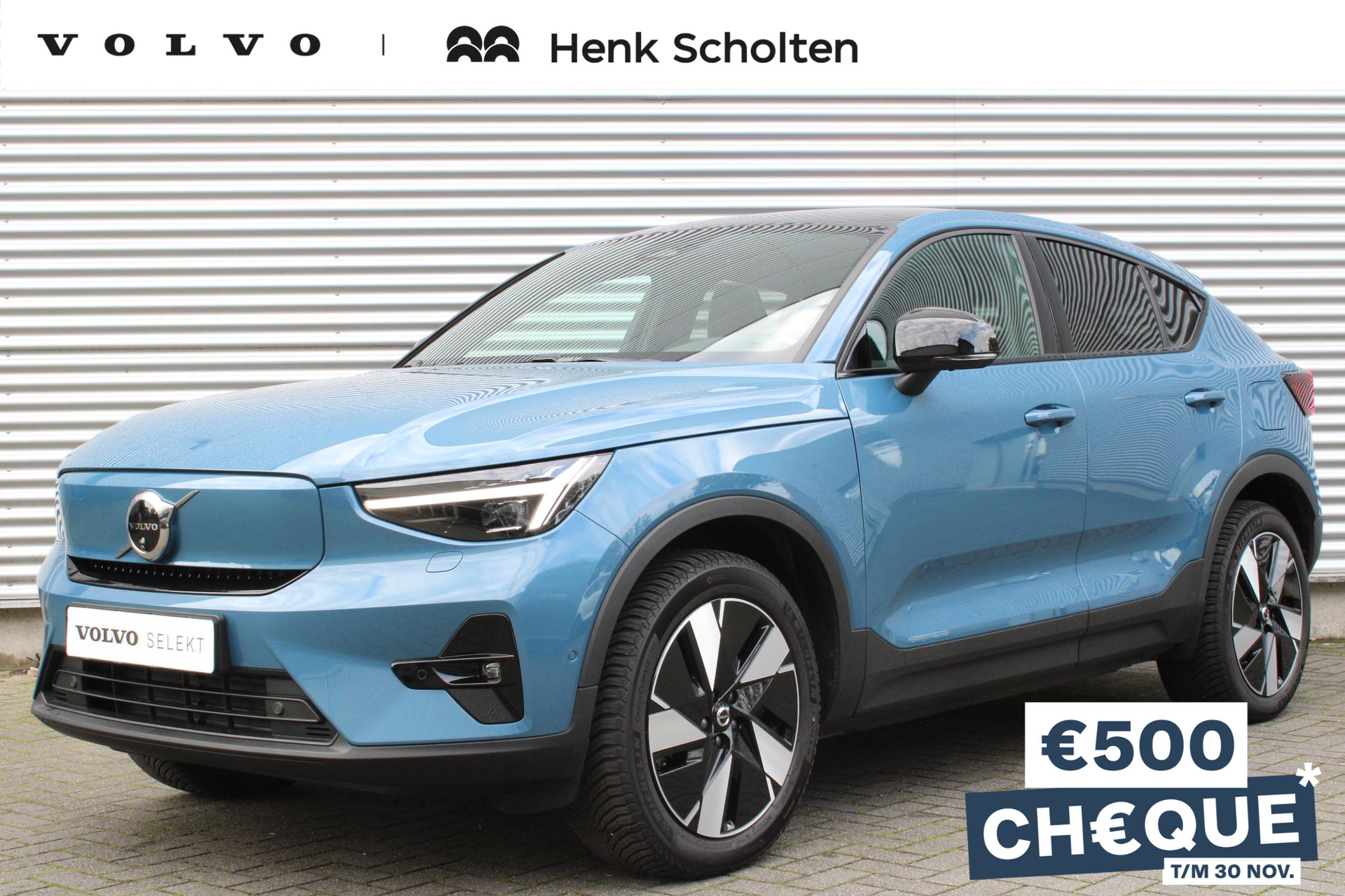 Volvo C40 Single Motor Extended Range Ultimate 82 kWh, Pixel LED Koplampen, Panoramadak, Harman/Kardon Premium Geluidssysteem, Power Seats Met Geheugen, Lichtmetalen Velgen, Extra Getint Glas, Elektrisch Bedienbare Achterklep, Keyless Entry, BLIS Dodehoekdetectie, Adaptieve Cruise Control Met Stuurhulp