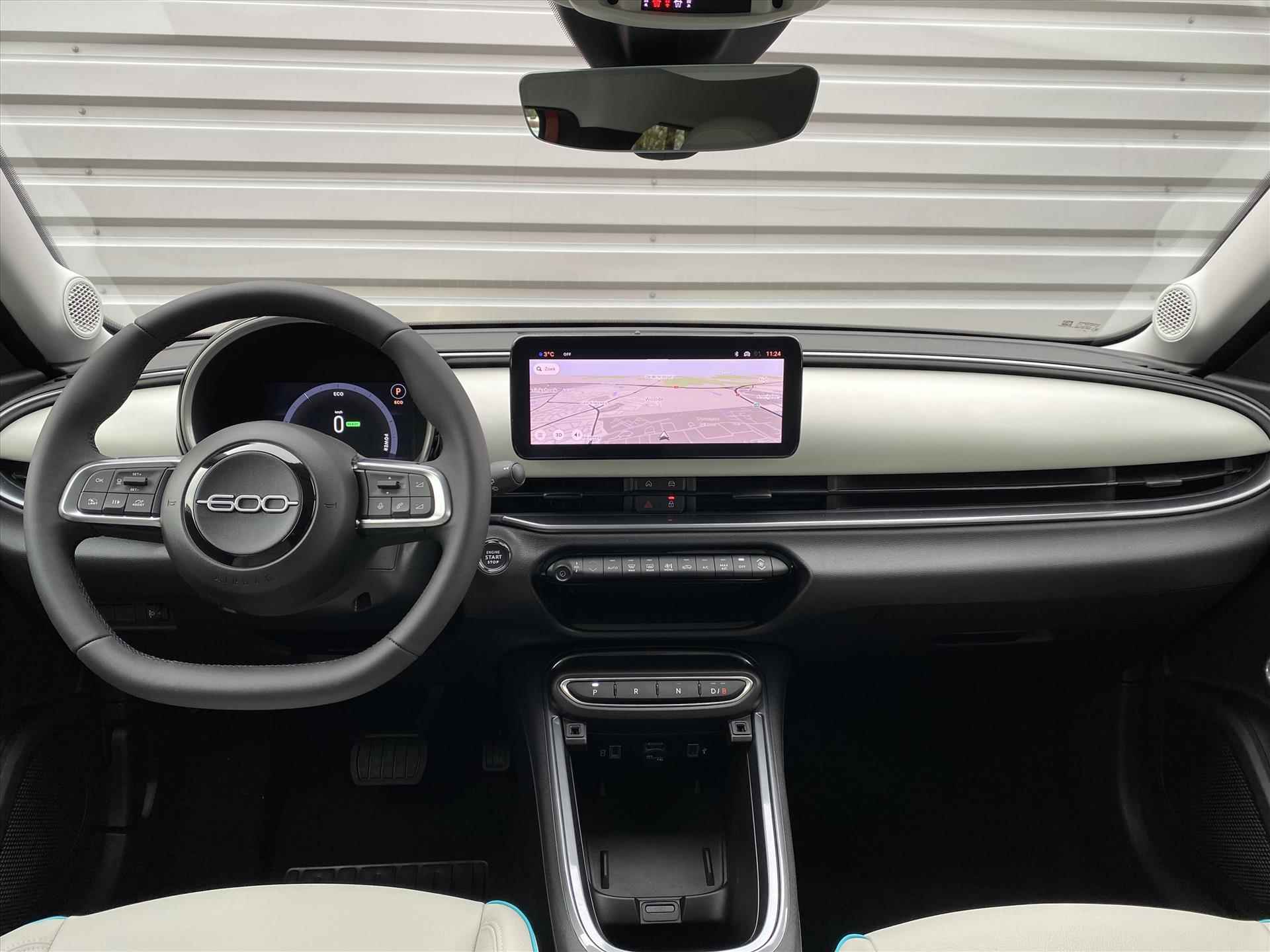 Fiat 600 54kWh 156pk La Prima | Navigatie | Carplay | Camera | - 11/38