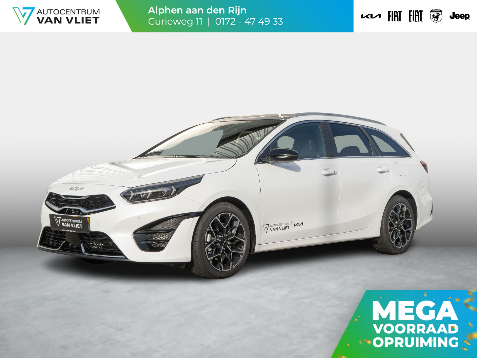 Kia Ceed Sportswagon 1.5 T-GDi GT-Line | Schuifkanteldak | Stoel en stuur verwarming | Navigatie |