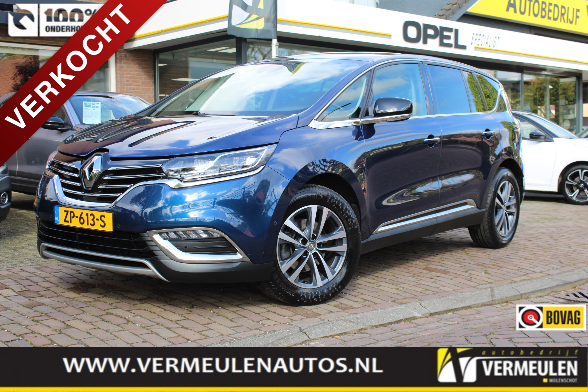 Renault Espace 1.8 Energy TCe 225PK 7P Intens Automaat + 18"/ Navi/ Camera/ LED/ NL auto