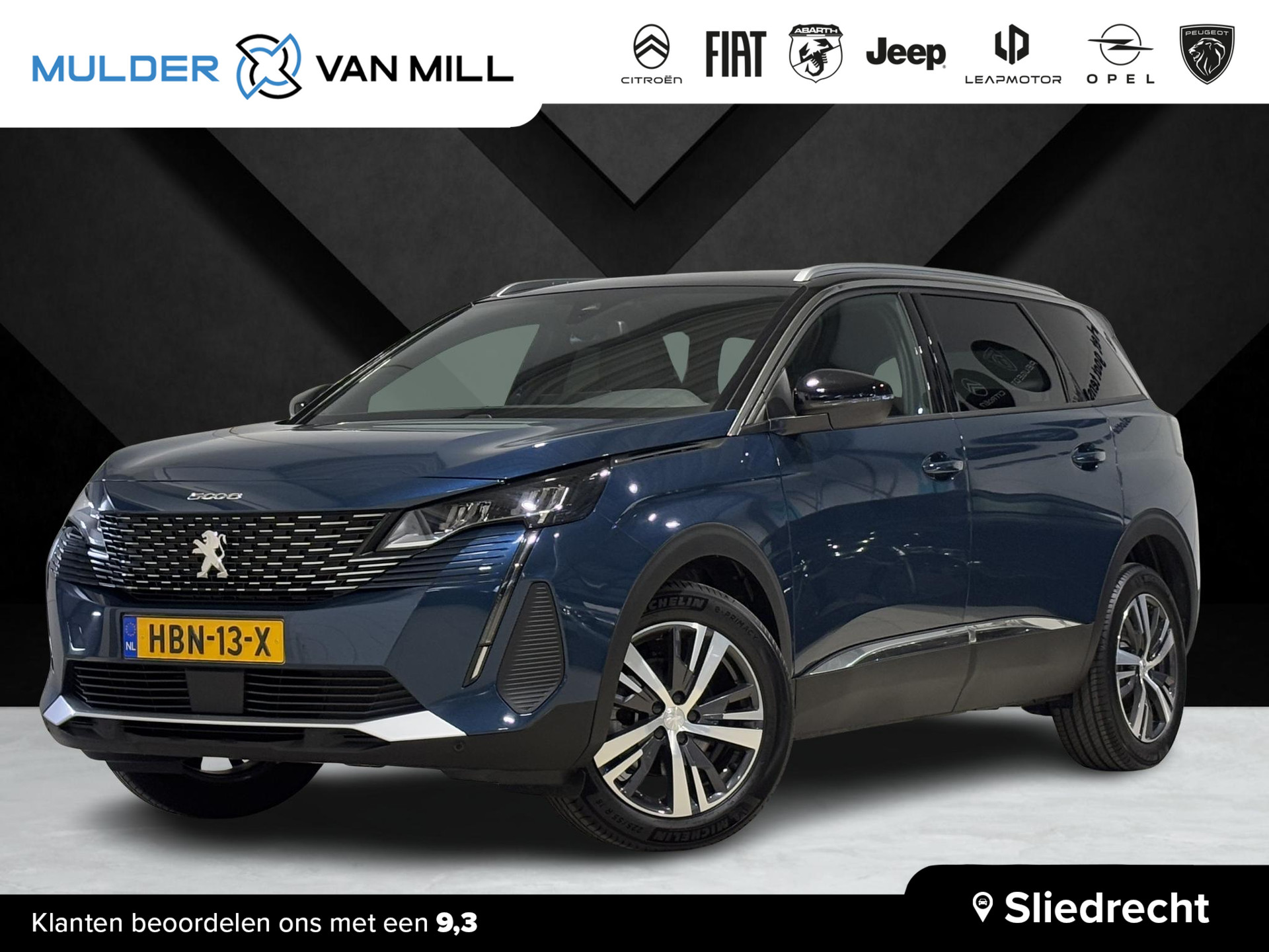 Peugeot 5008 SUV Allure Pack Business 1.2 PureTech 130pk H6 | HANDSFREE A.KLEP | TWO-TONE | NAVI | CAMERA | STOELVERW. | CLIMA | CRUISE | DAB+ |