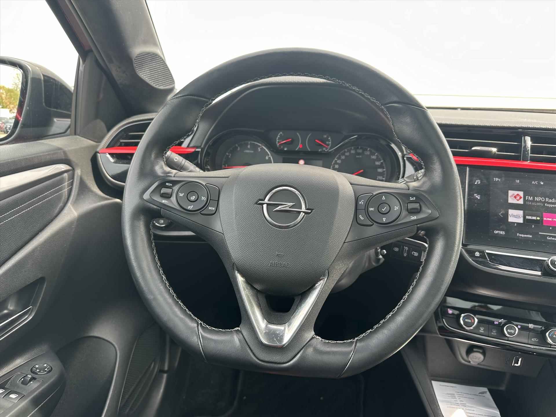 OPEL Corsa 1.2 Turbo Start/Stop 100pk GS Line | Navigatie | Carplay | Full LED | Pano dak | - 19/40