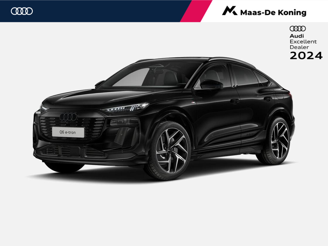 Audi Q6 Sportback e-tron S edition performance 306 pk Panoramadak - Privacyglas - 21 inch velgen