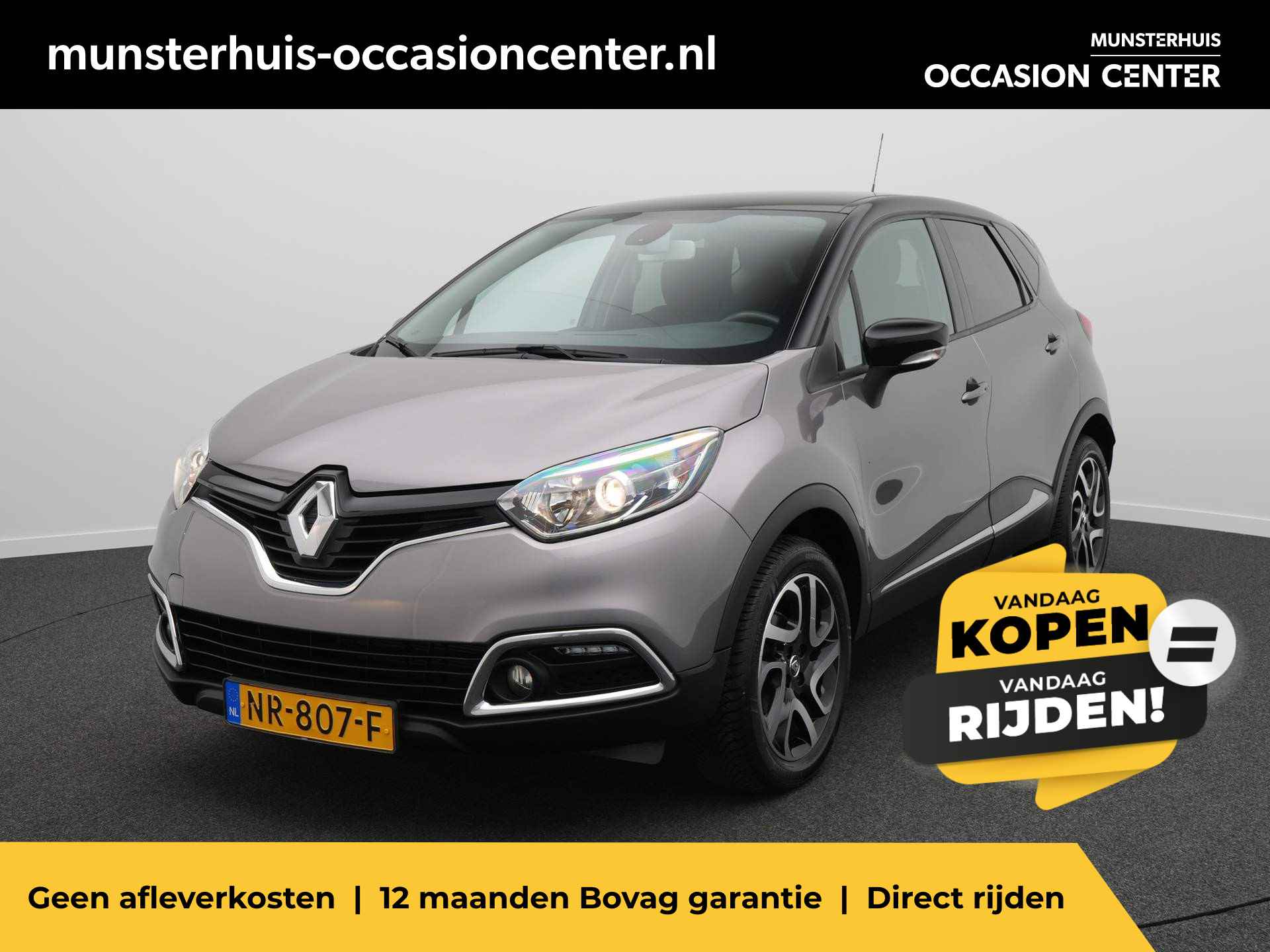 Renault Captur TCe 90 Dynamique - All seasonbanden - Trekhaak - Lage kilometerstand! - 1/25