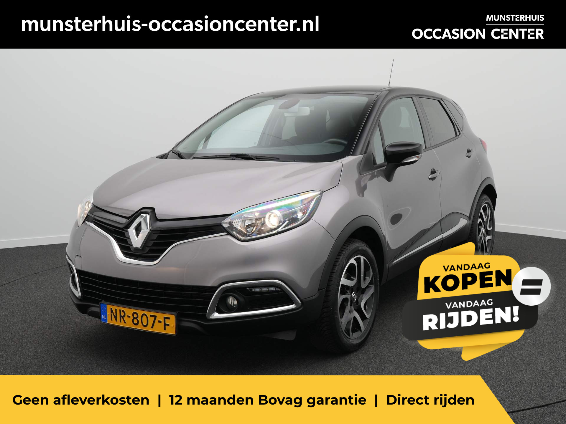 Renault Captur TCe 90 Dynamique - All seasonbanden - Trekhaak - Lage kilometerstand! bij viaBOVAG.nl