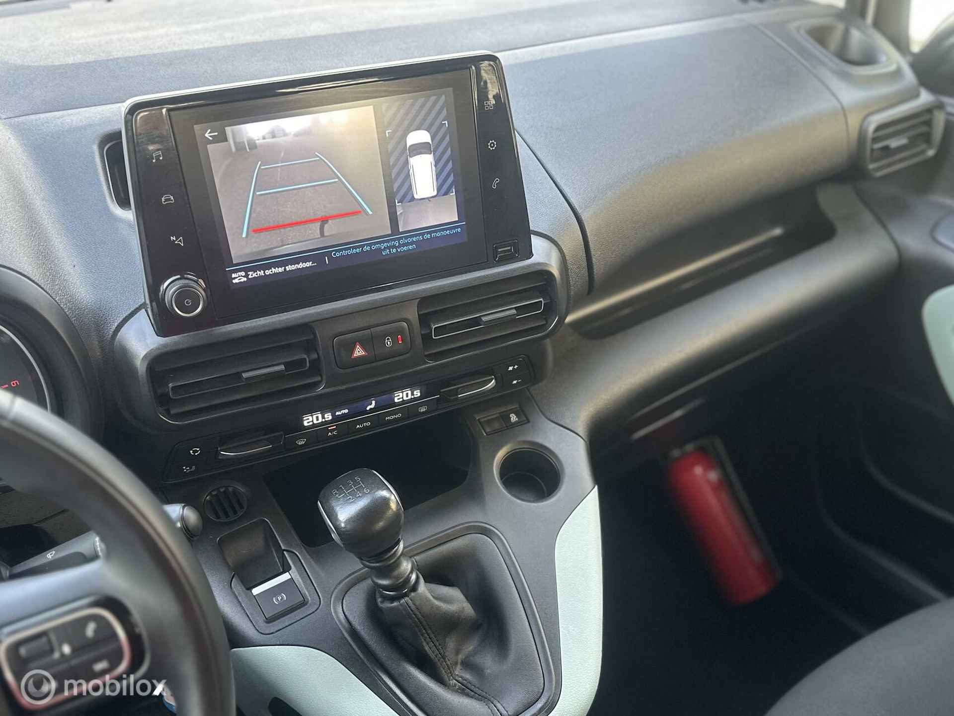 Citroen Berlingo XL 1.2 110PK PureTech Live CLIMATE CONTROLE CARPLAY NAVIGATIE ACHTERUITRIJ CAMERA ZEER NETTE AUTO!! - 14/20