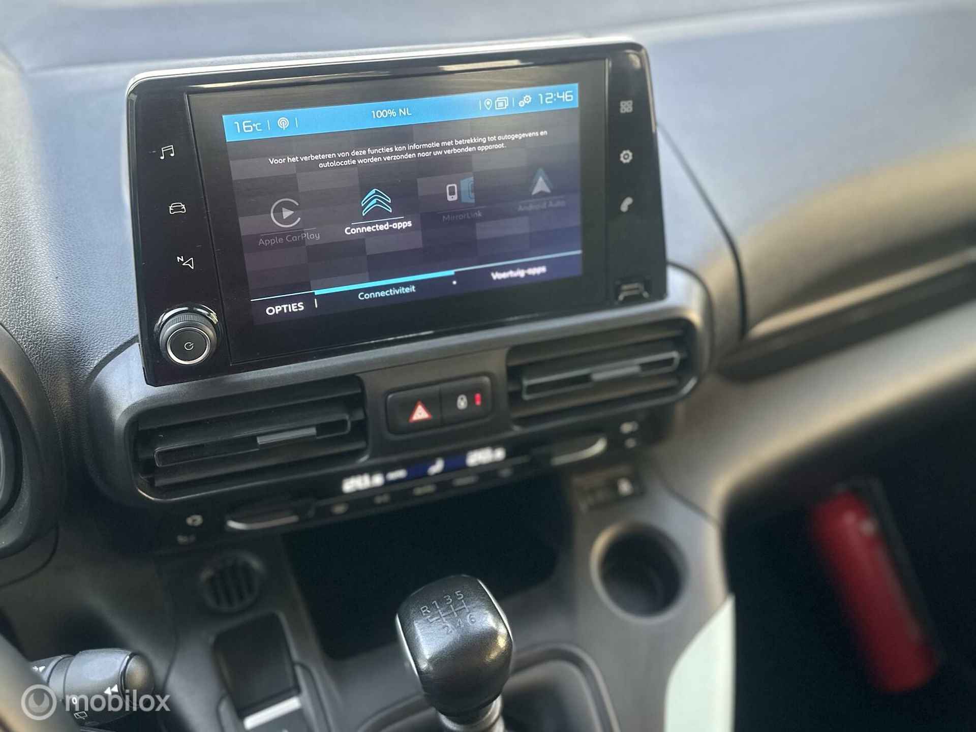 Citroen Berlingo XL 1.2 110PK PureTech Live CLIMATE CONTROLE CARPLAY NAVIGATIE ACHTERUITRIJ CAMERA ZEER NETTE AUTO!! - 15/20