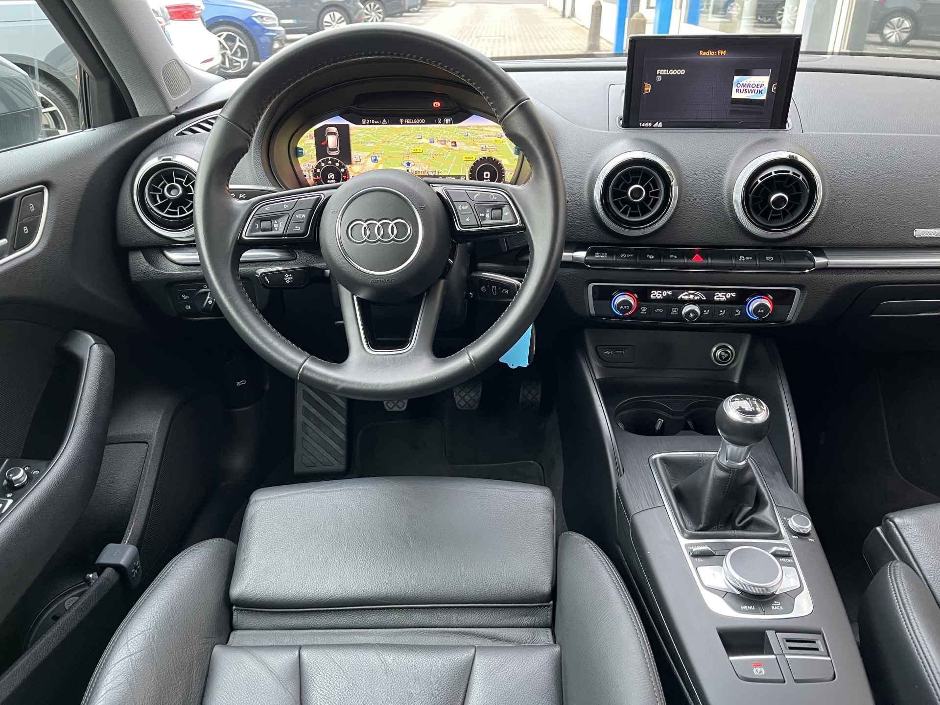 Audi A3 Sportback 30 TFSI Advance / PARK. SENSOREN/ LEDER/ CRUISE/ LED/ VIRTUAL COCKPIT/ APP CONNECT/ NAVI/ CLIMA - 9/44