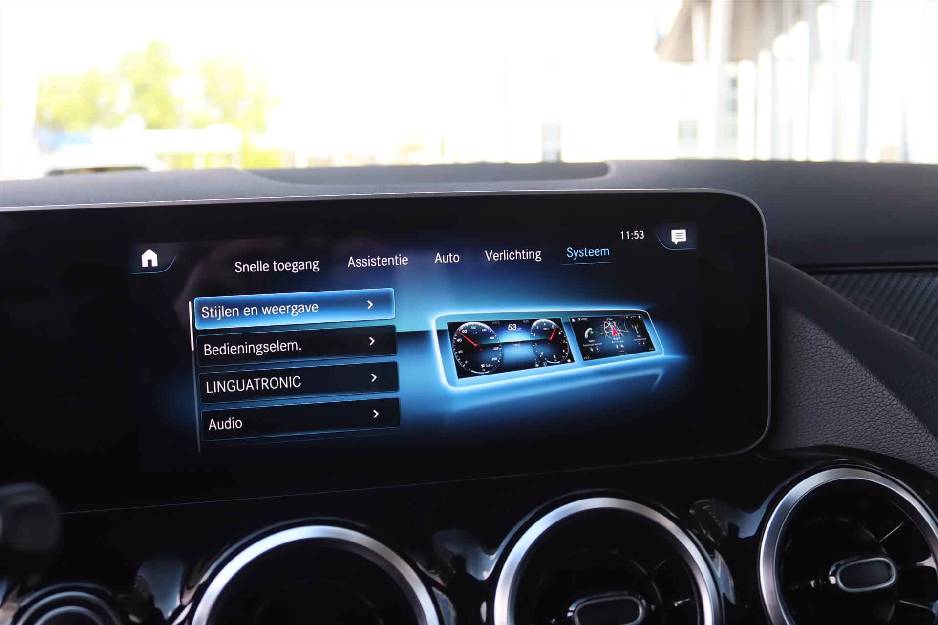 Mercedes B-Klasse B180 AUTOMAAT AMG BUSINESS SOLUTION | Night Pakket | Trekhaak | Widescreen | Camera | Navi | Cruise | Clima | Apple Carplay | - 21/62