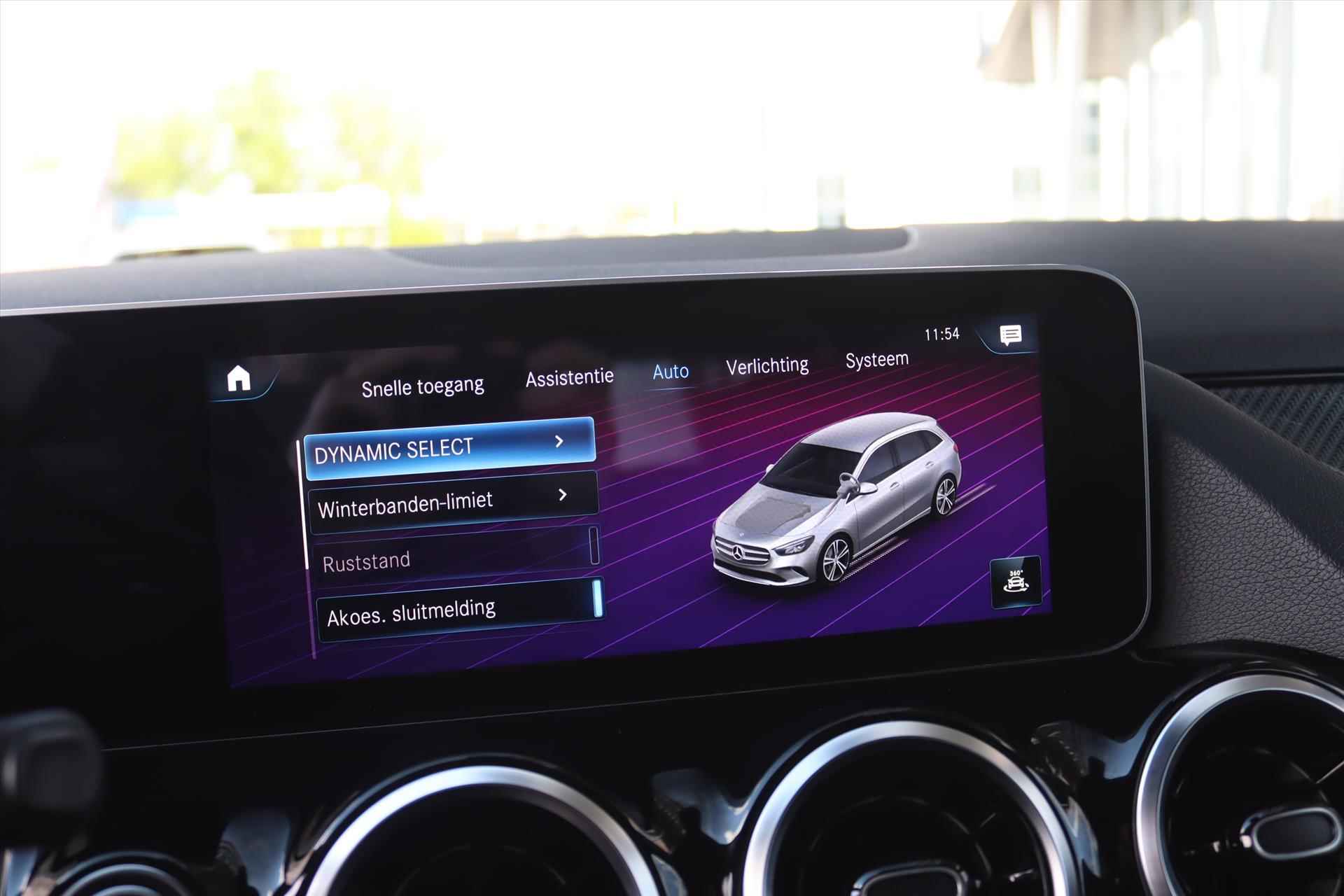 Mercedes B-Klasse B180 AUTOMAAT AMG BUSINESS SOLUTION | Night Pakket | Trekhaak | Widescreen | Camera | Navi | Cruise | Clima | Apple Carplay | - 23/62