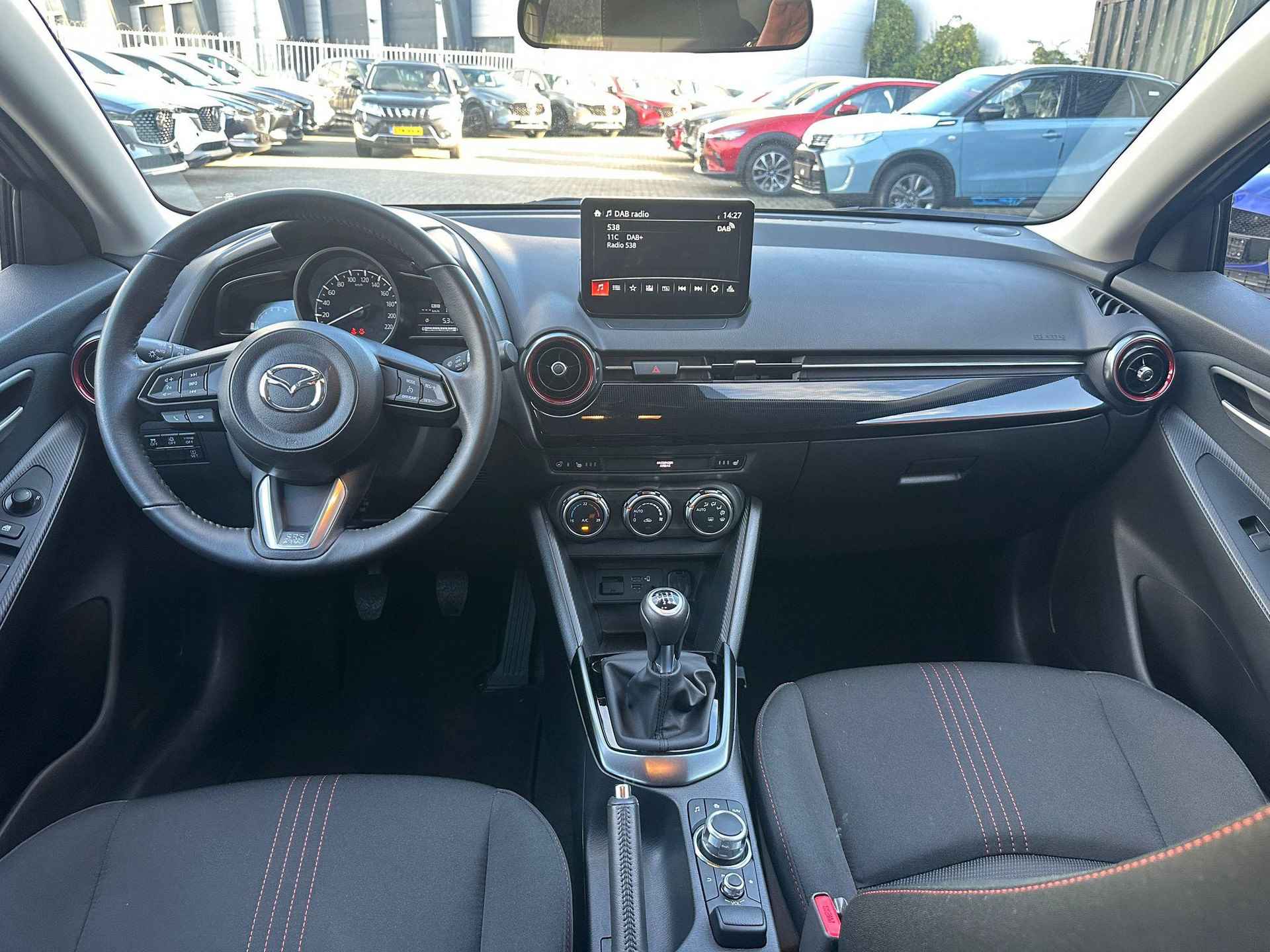 Mazda 2 1.5 e-SkyActiv-G 90 Homura | Apple/Android | Camera | Clima | Cruise | PDC | RIJKLAARPRIJS!! - 7/18