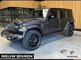 Jeep Wrangler Unlimited 4xe 380 Sahara. 20 inch. Leer. Navi. Hollandse auto met NAP